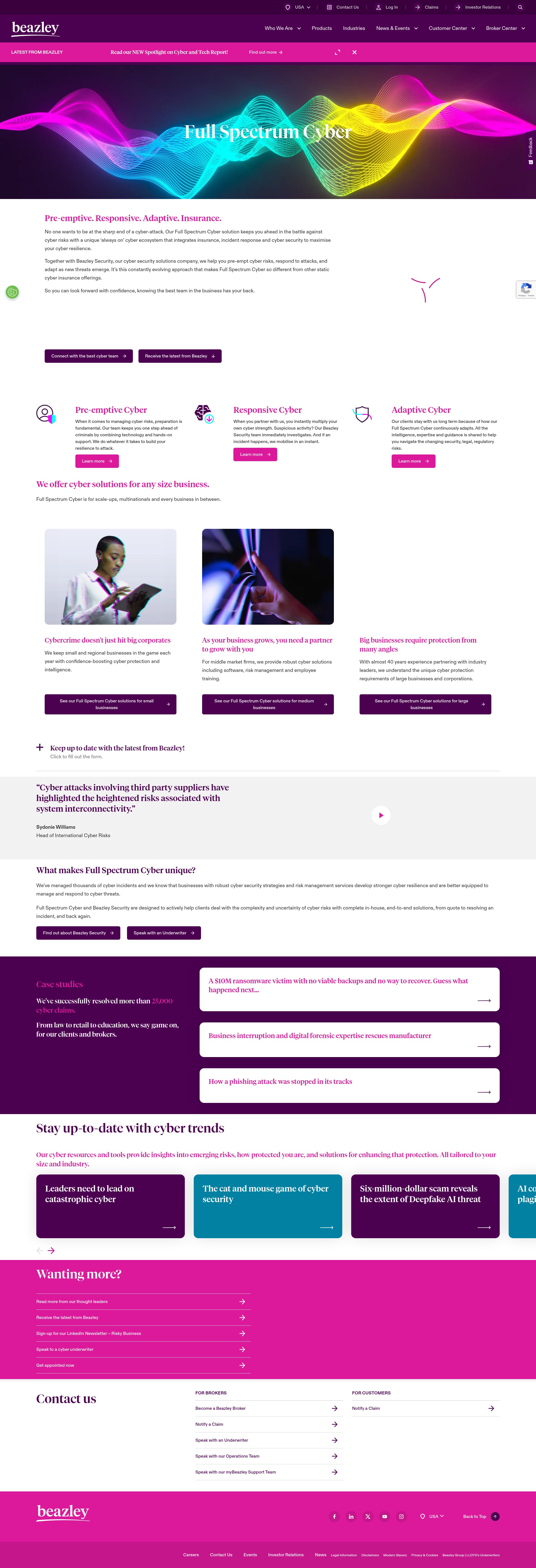 Landing Page