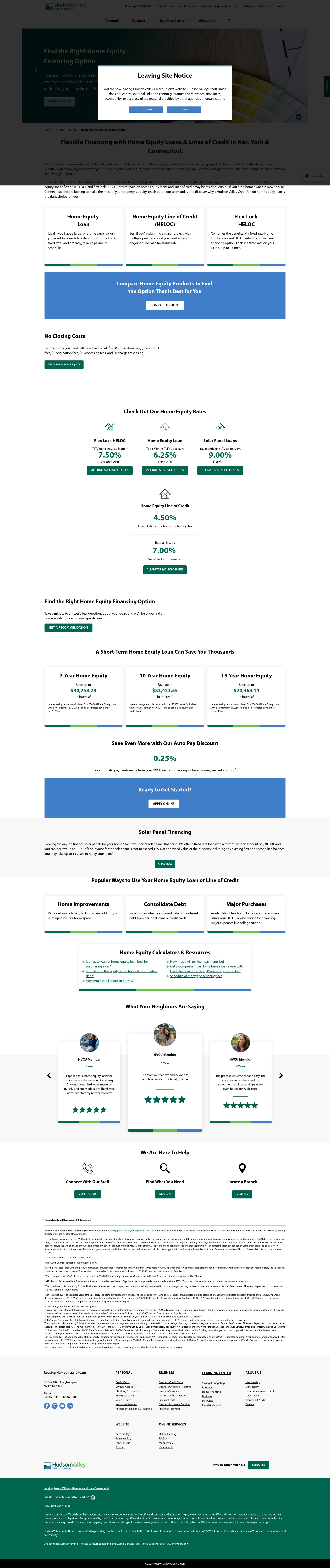 Landing Page
