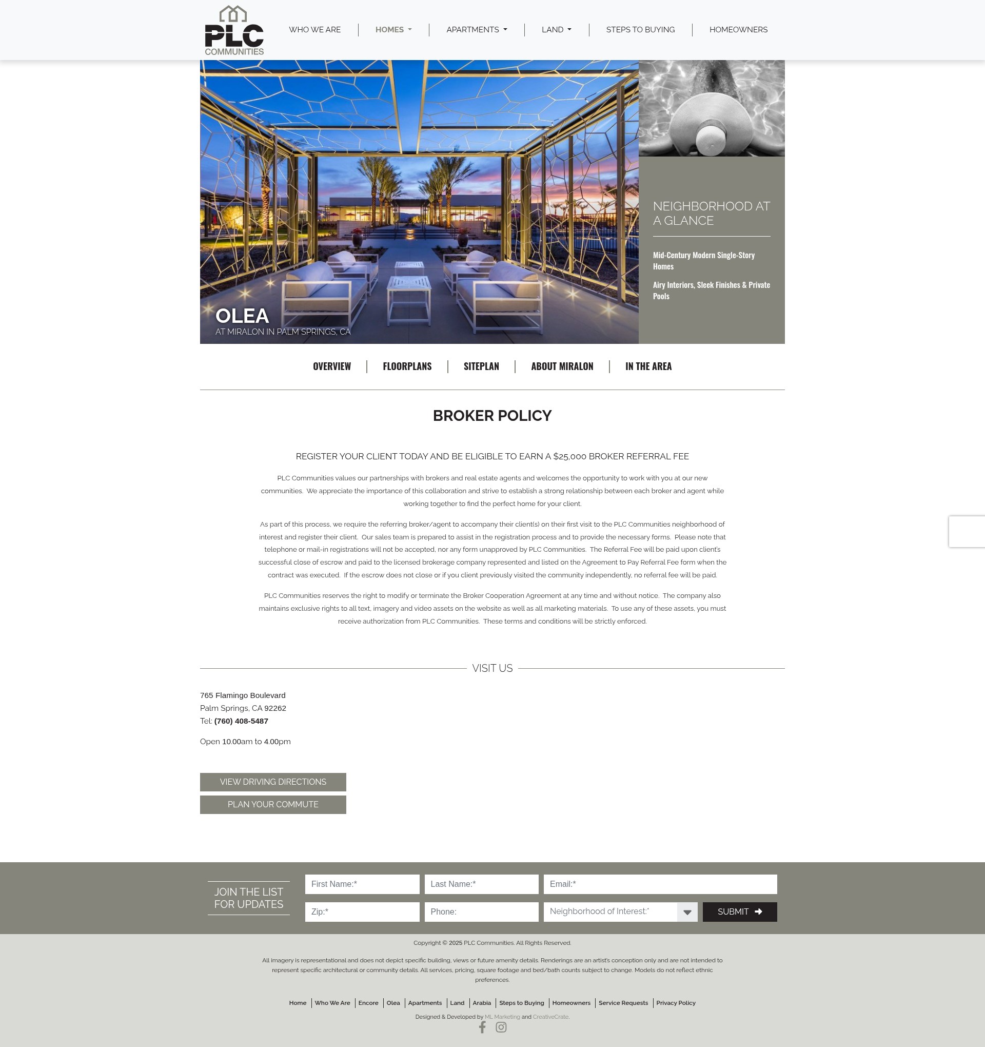 Landing Page