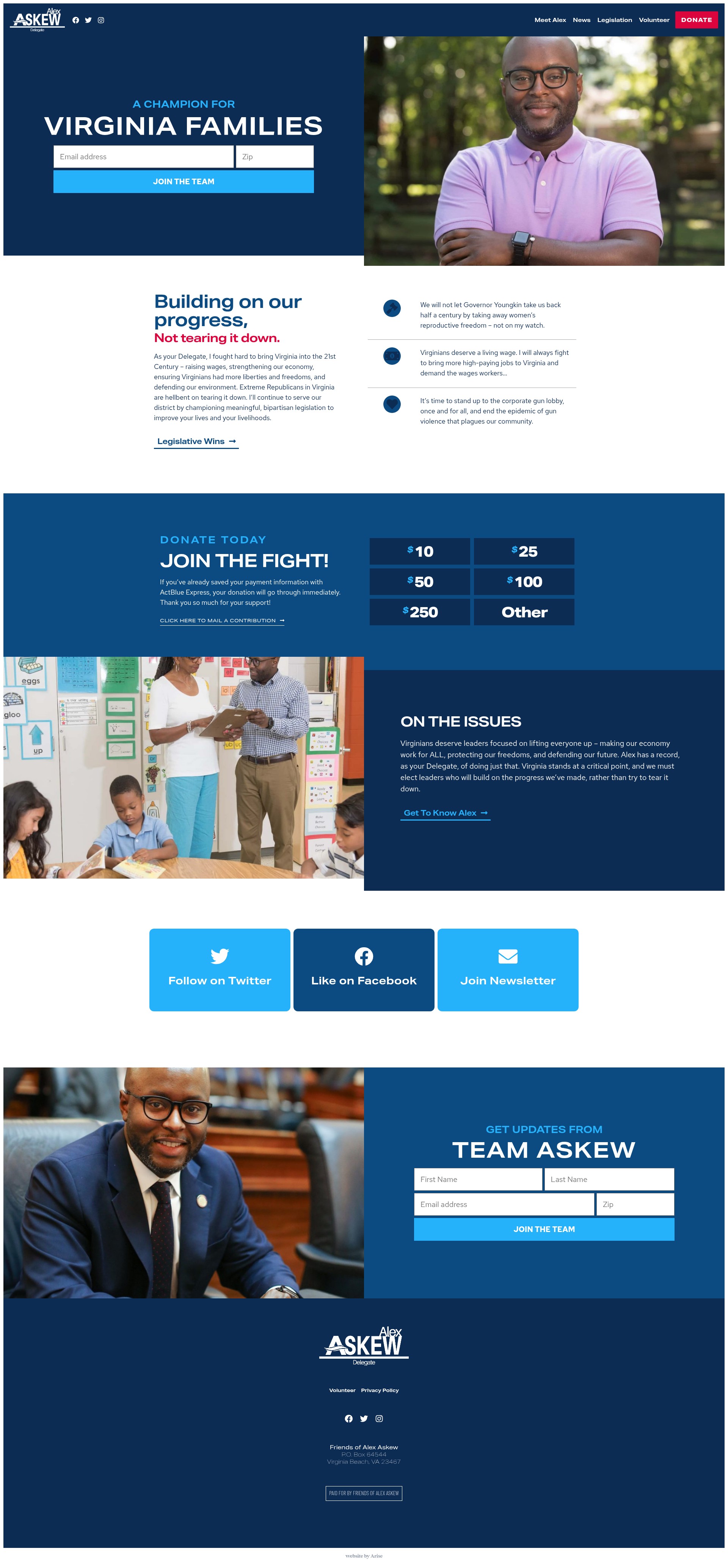 Landing Page