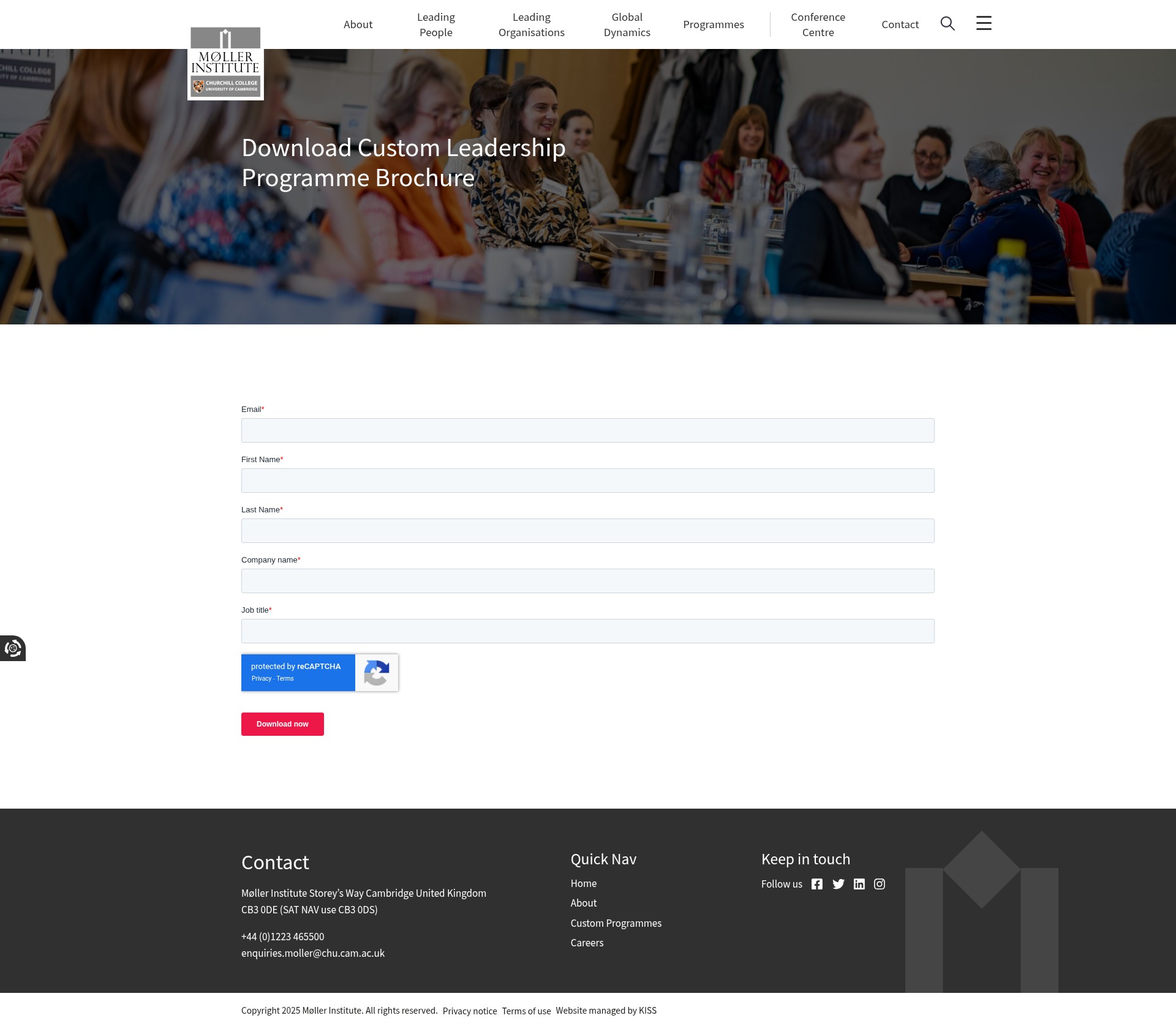 Landing Page