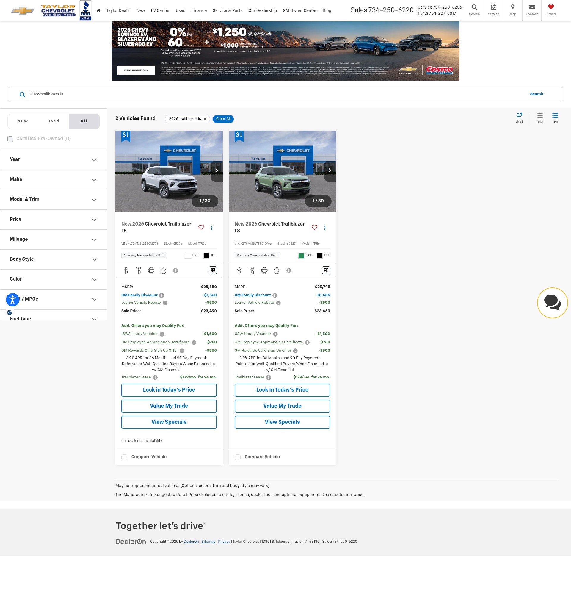 Landing Page