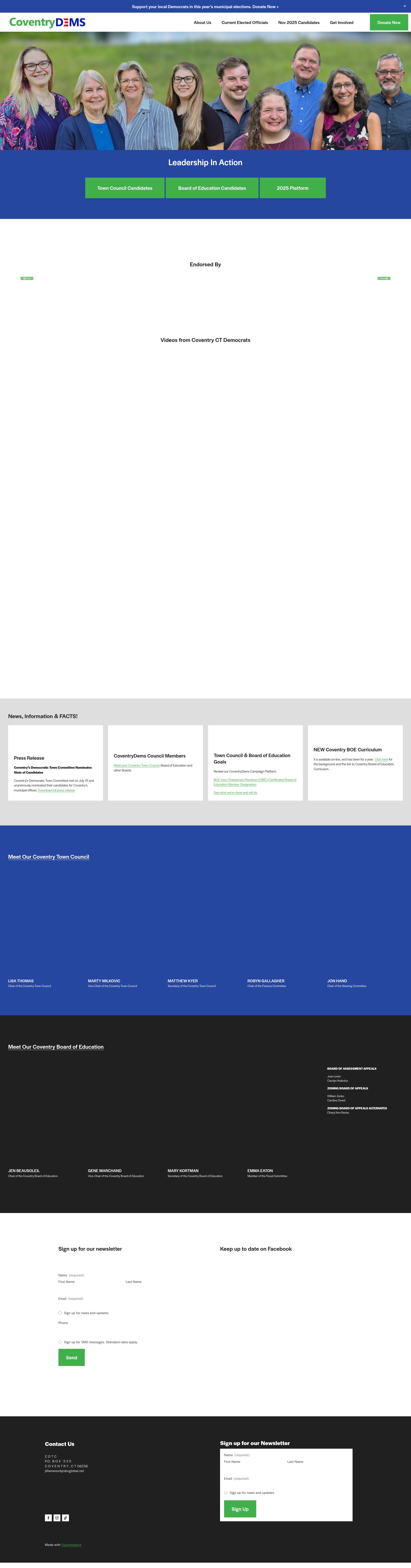 Landing Page