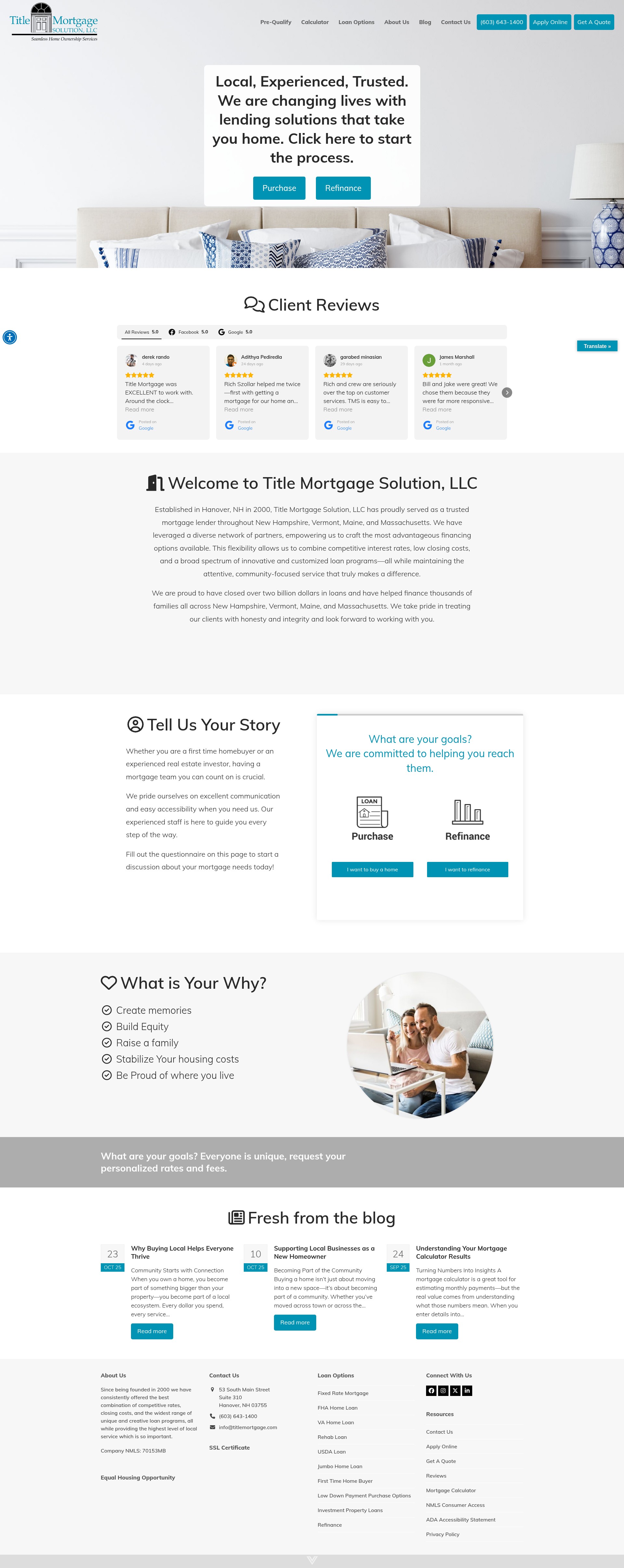 Landing Page