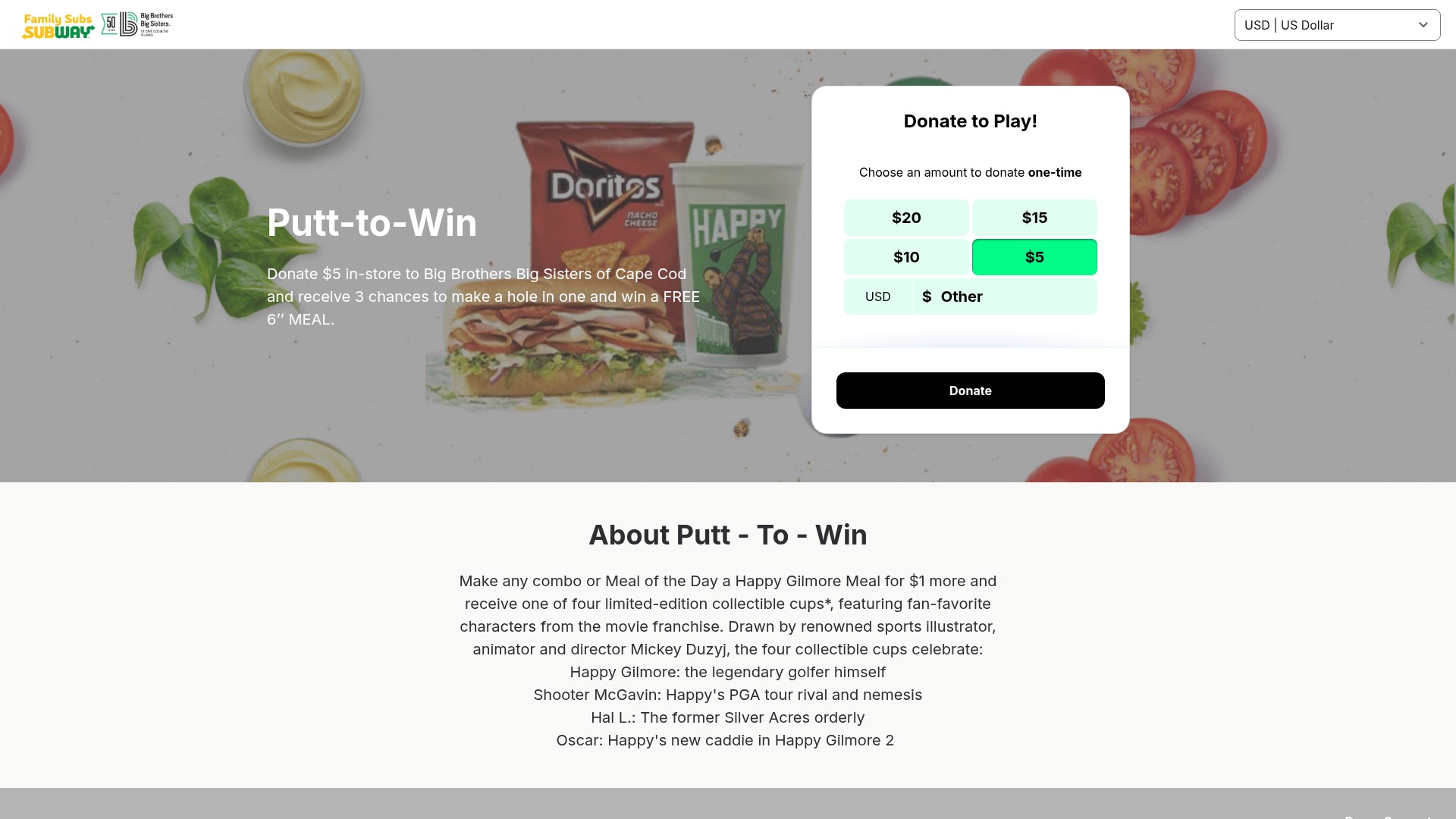Landing Page