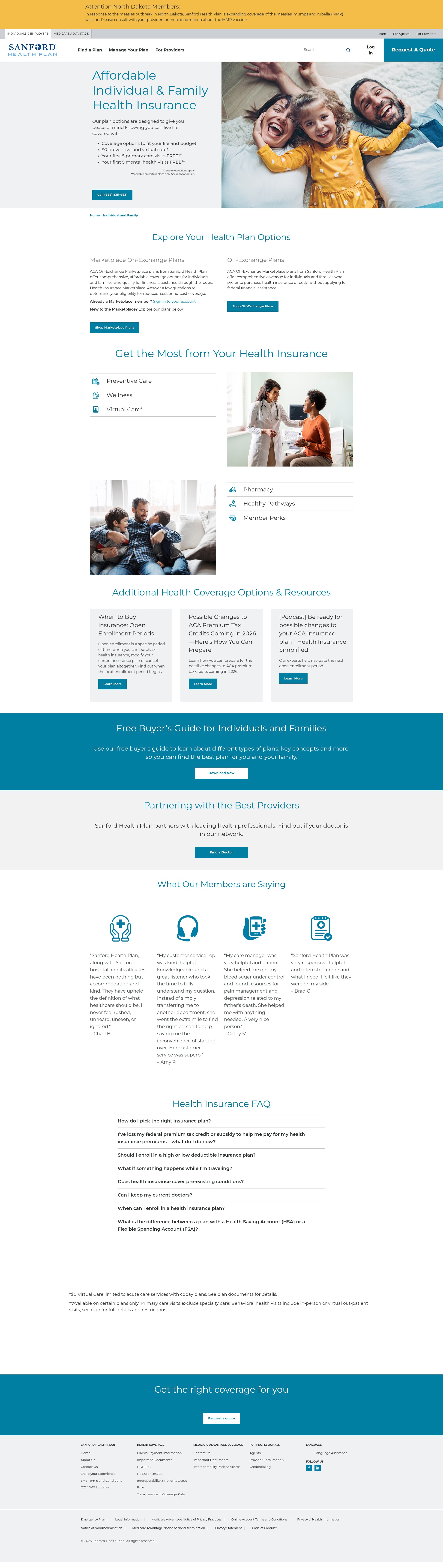 Landing Page