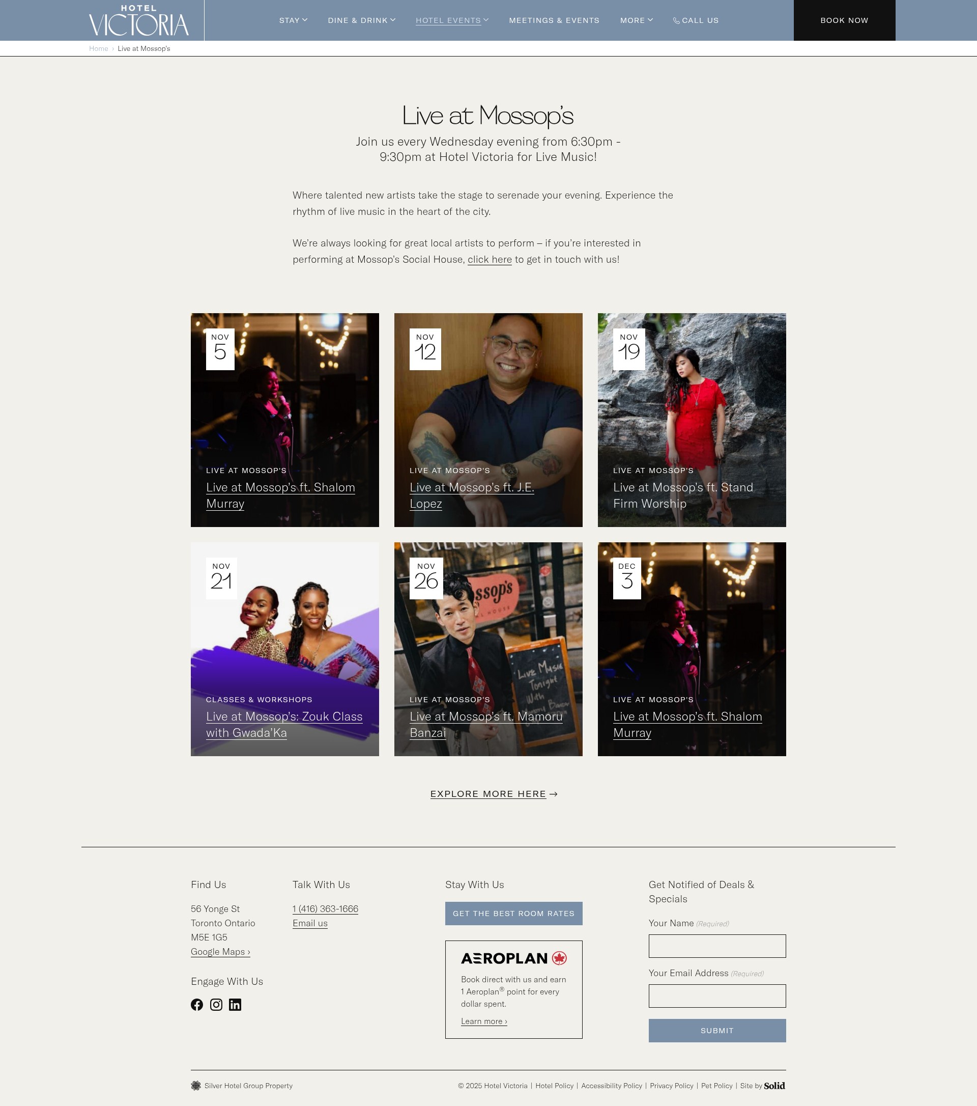 Landing Page