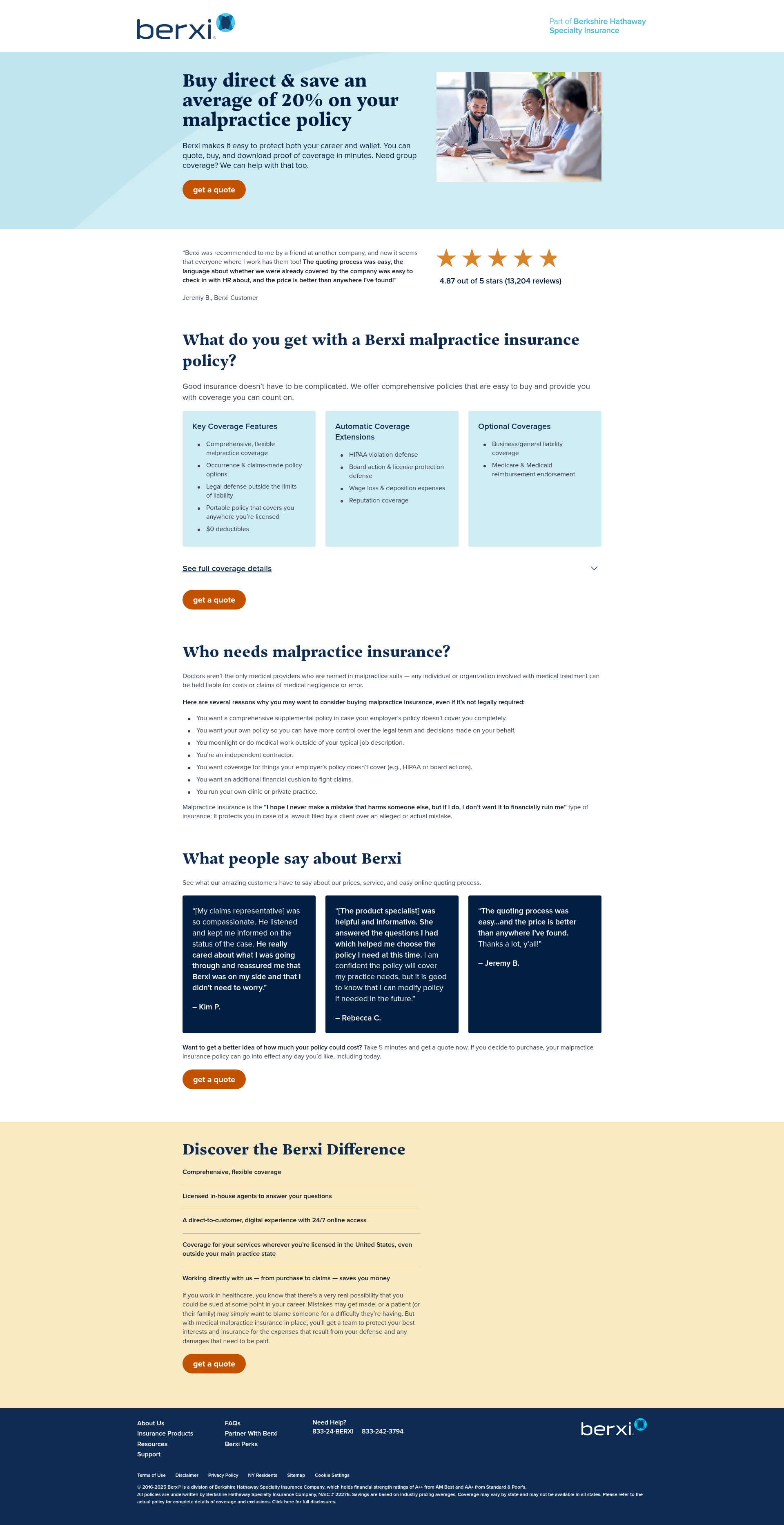 Landing Page