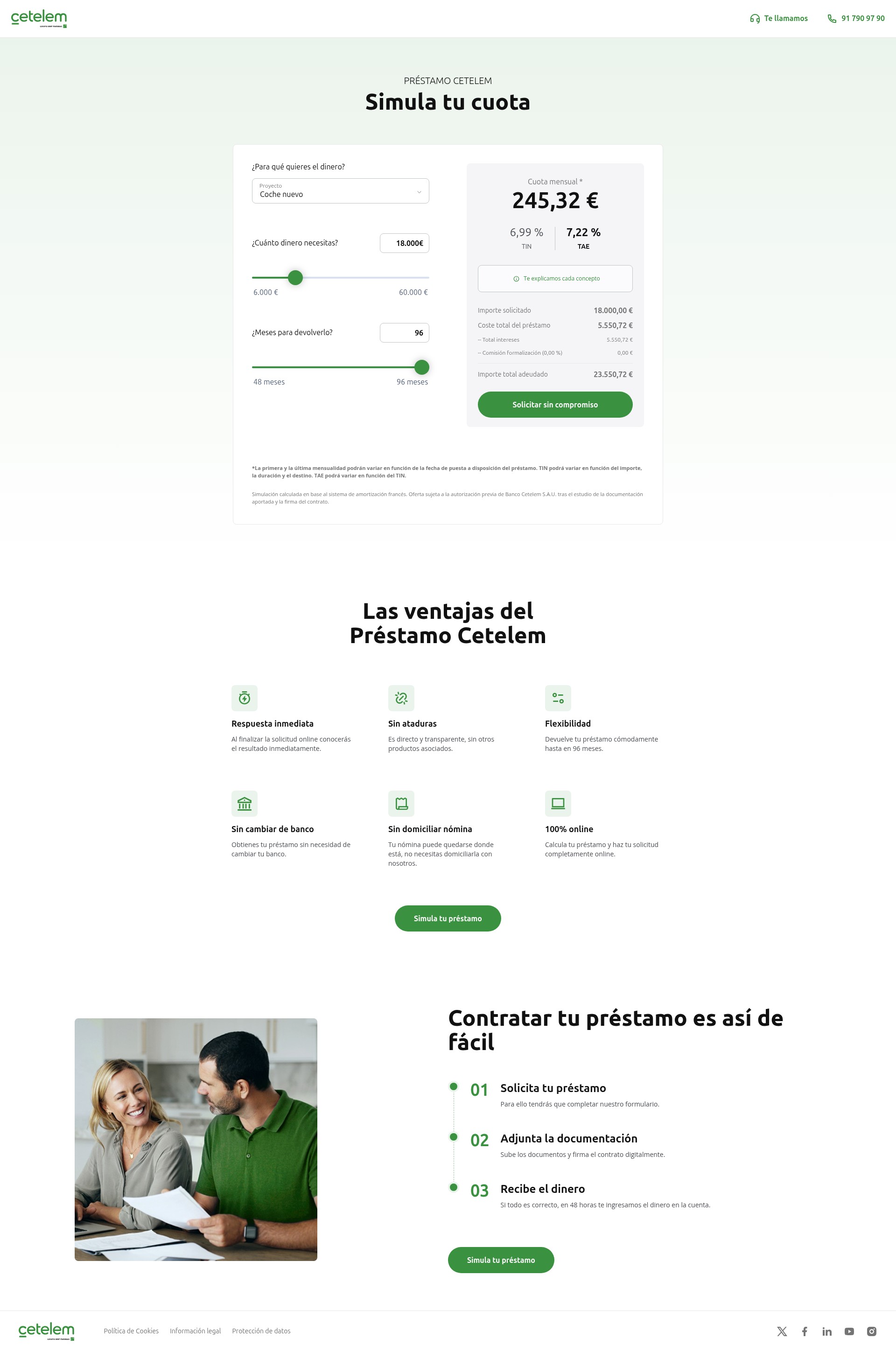 Landing Page