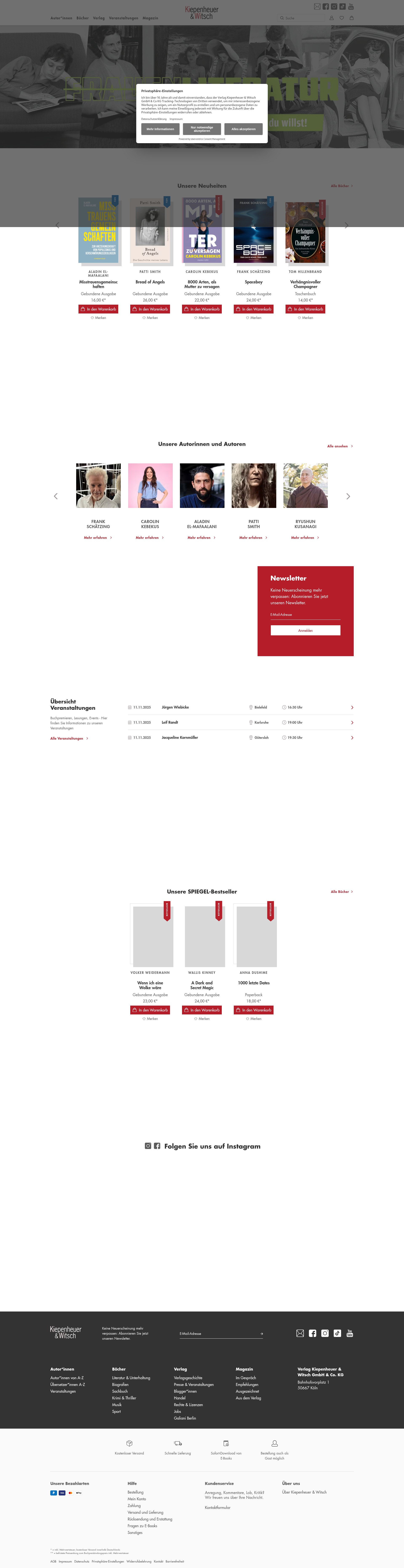 Landing Page