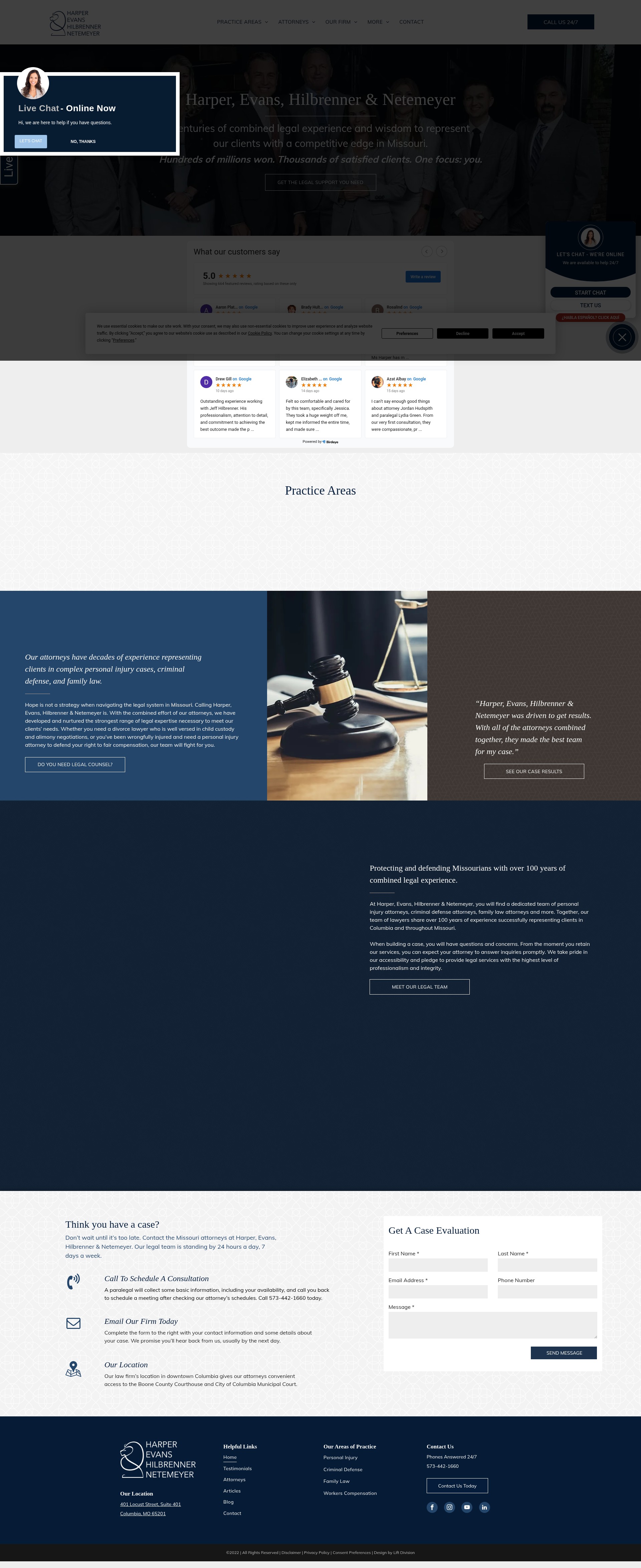 Landing Page