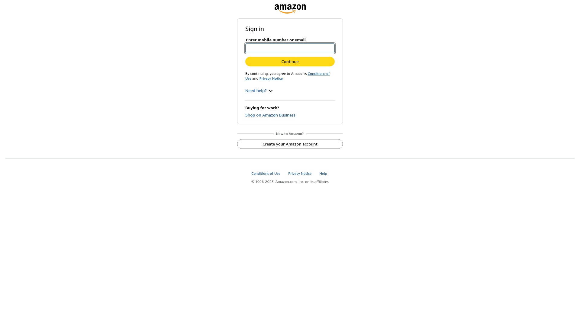 Landing Page