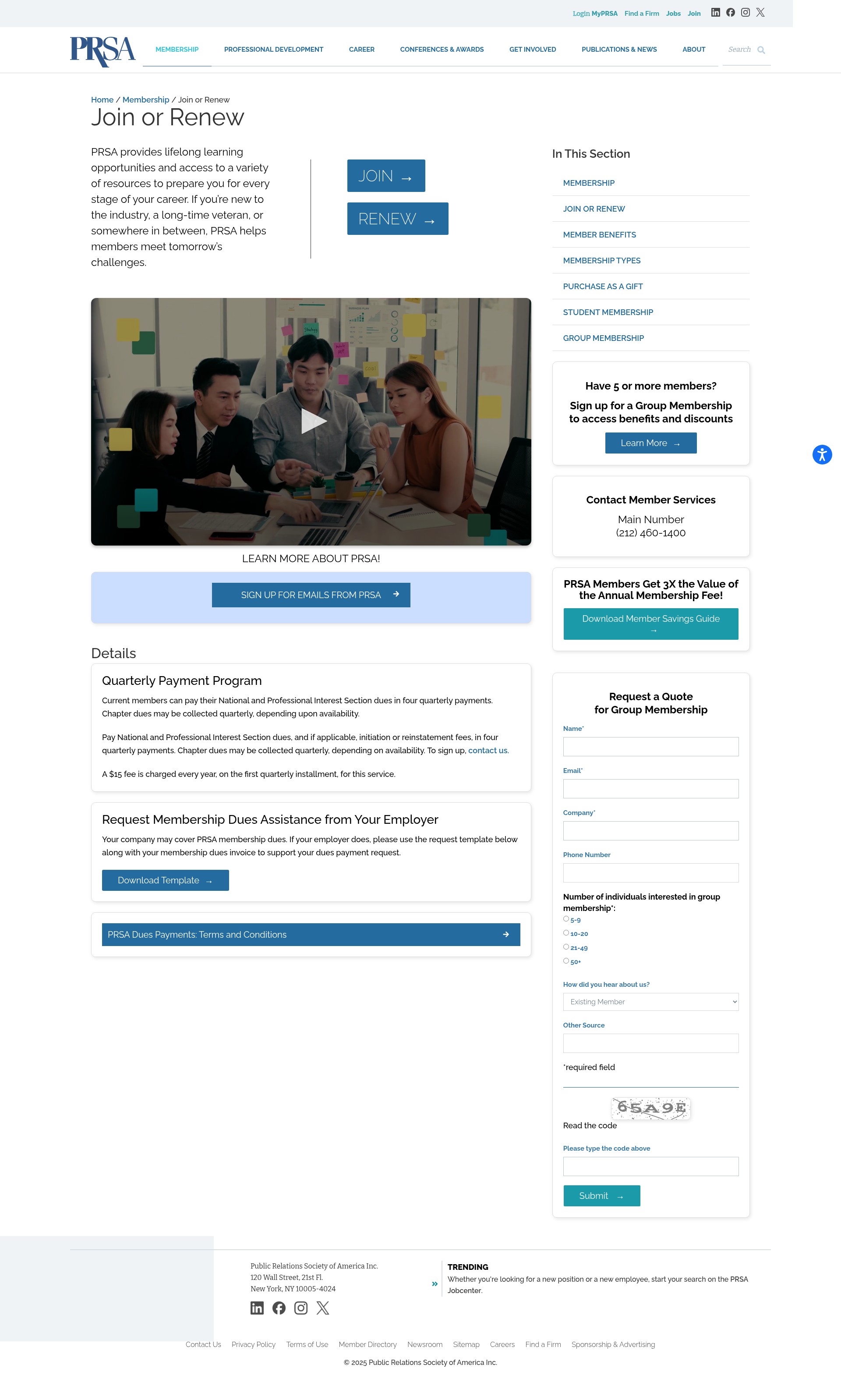 Landing Page
