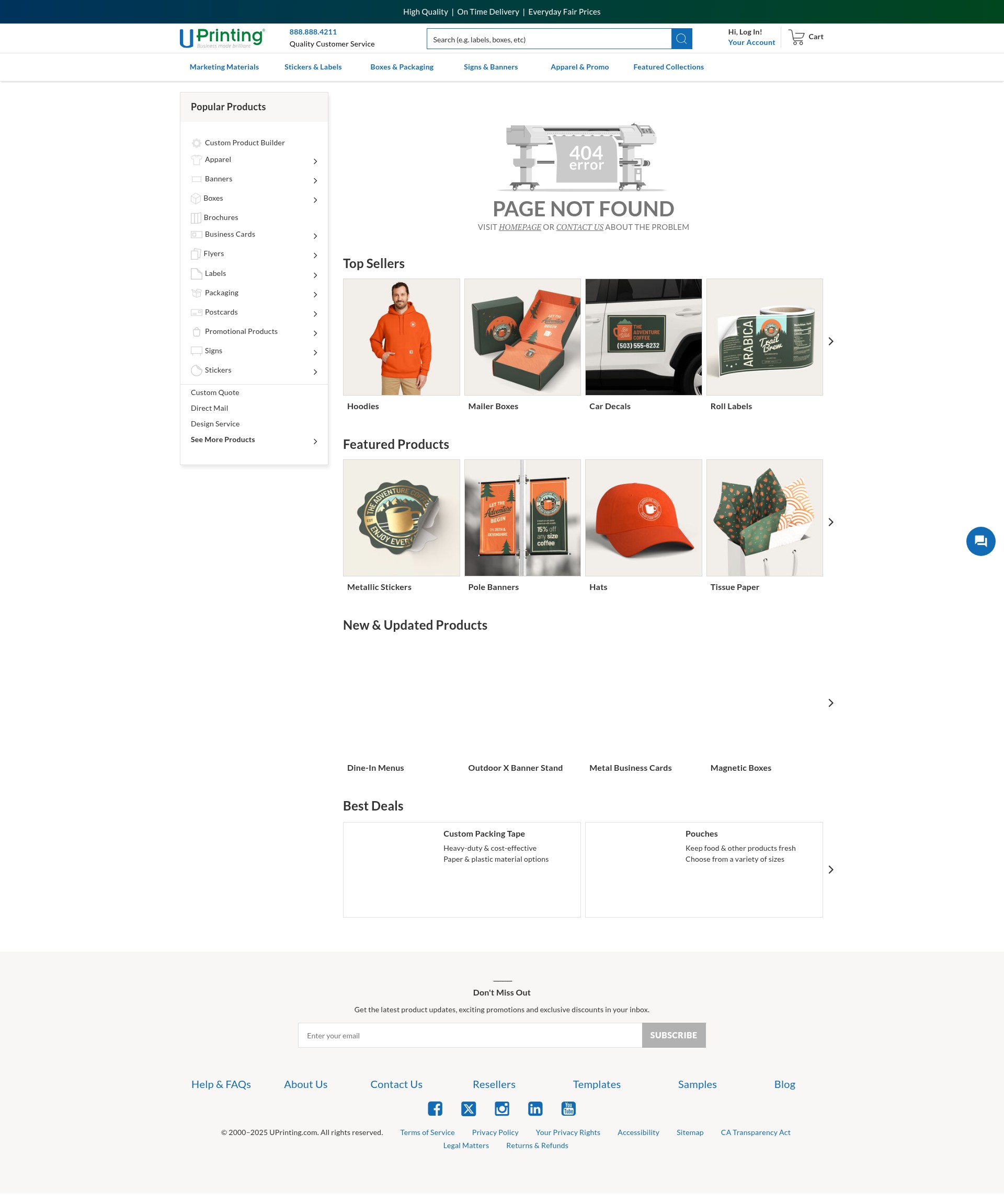 Landing Page