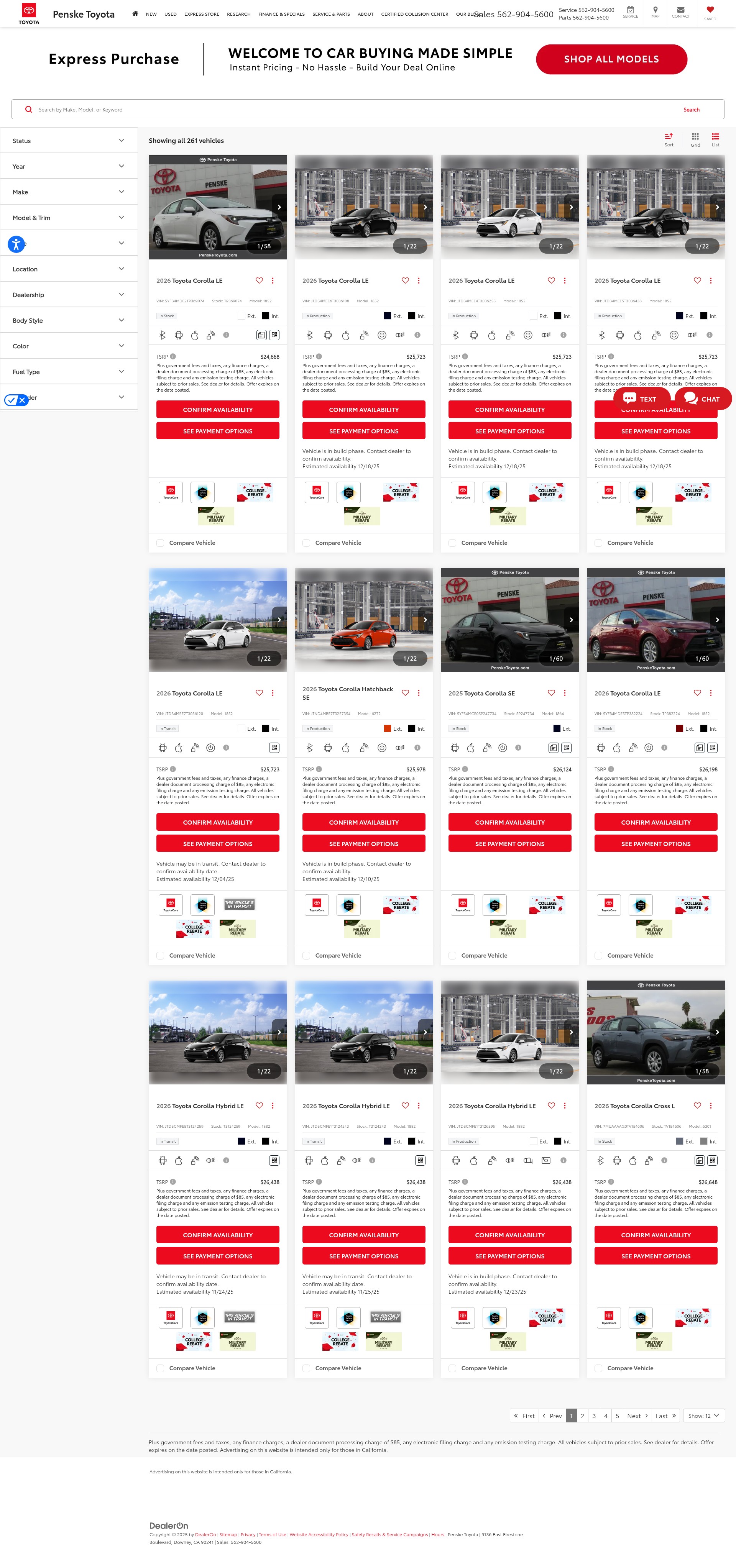 Landing Page
