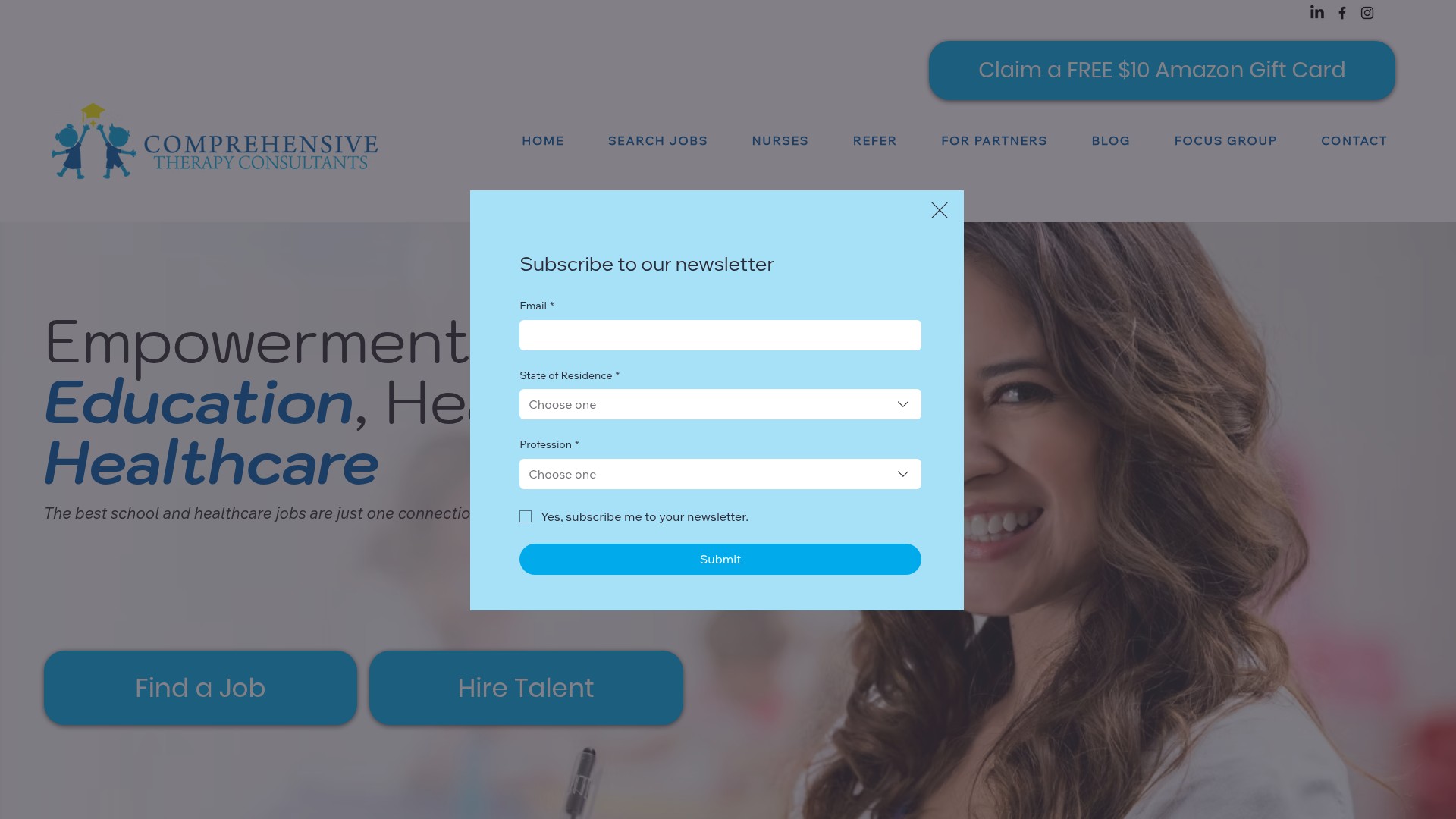 Landing Page