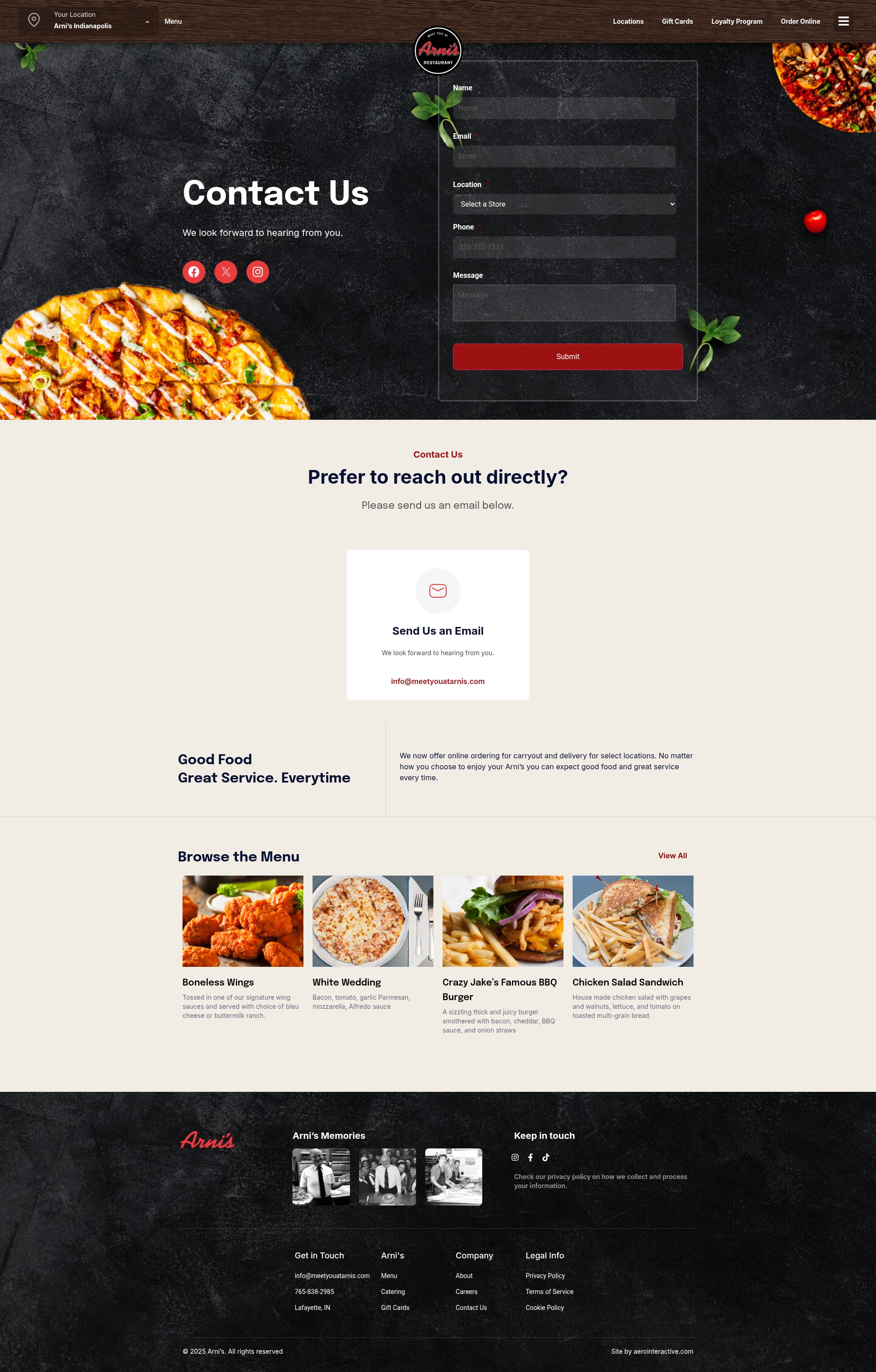 Landing Page
