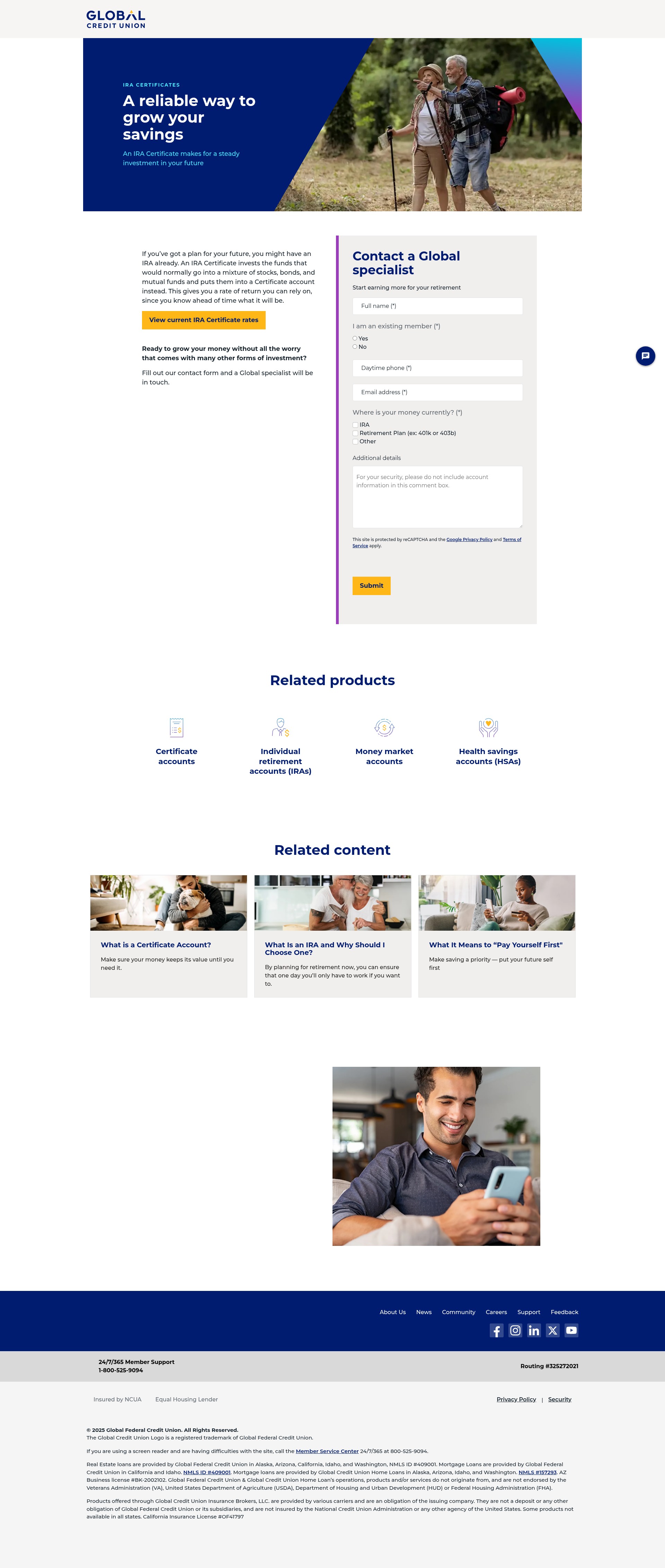 Landing Page