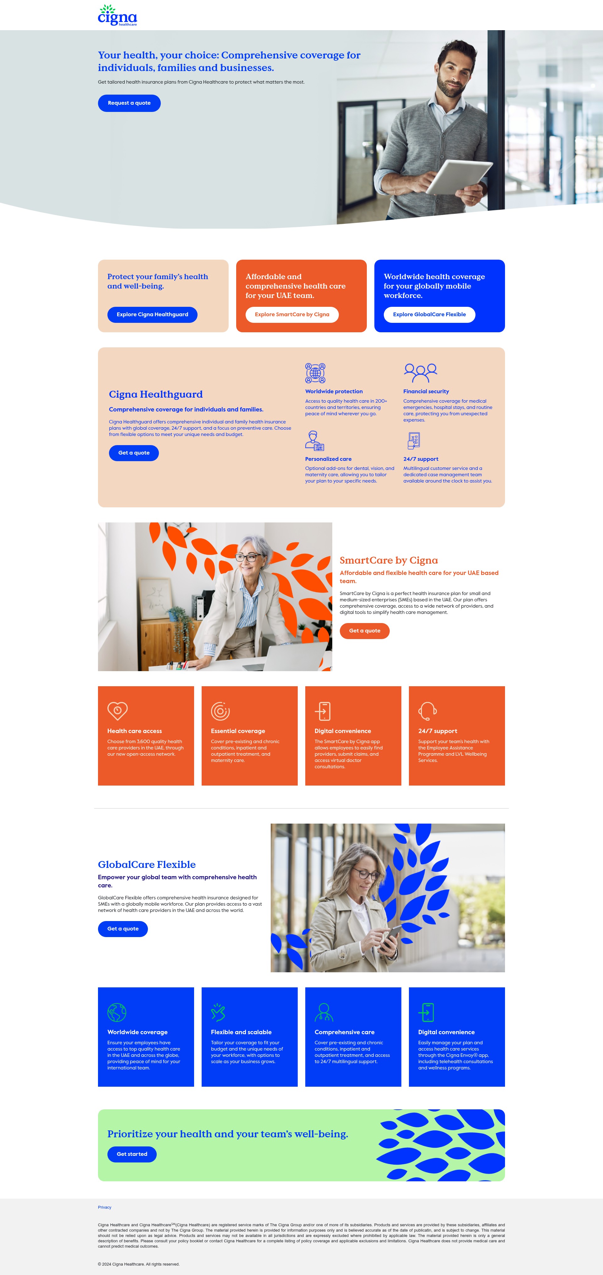 Landing Page