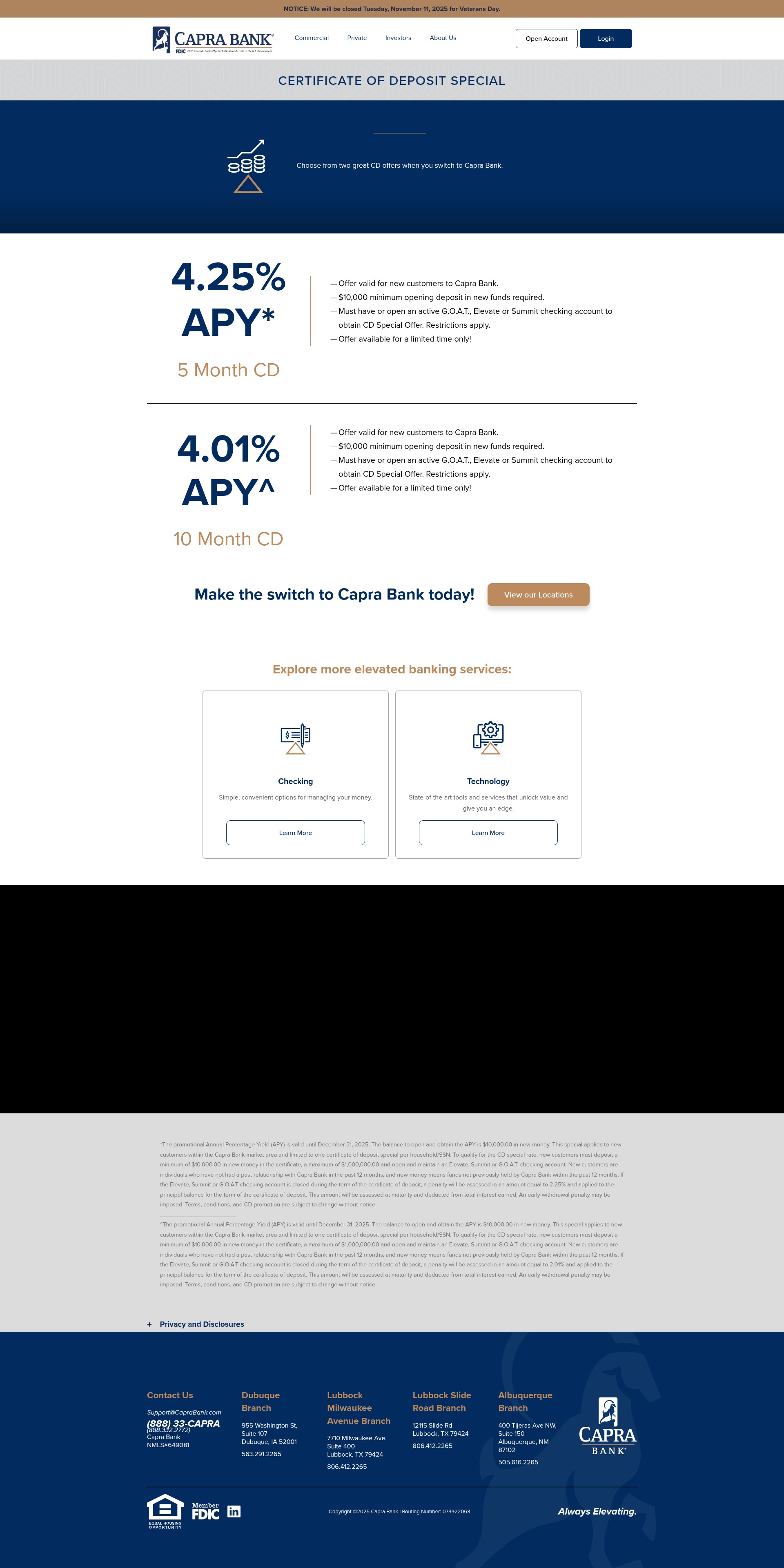 Landing Page