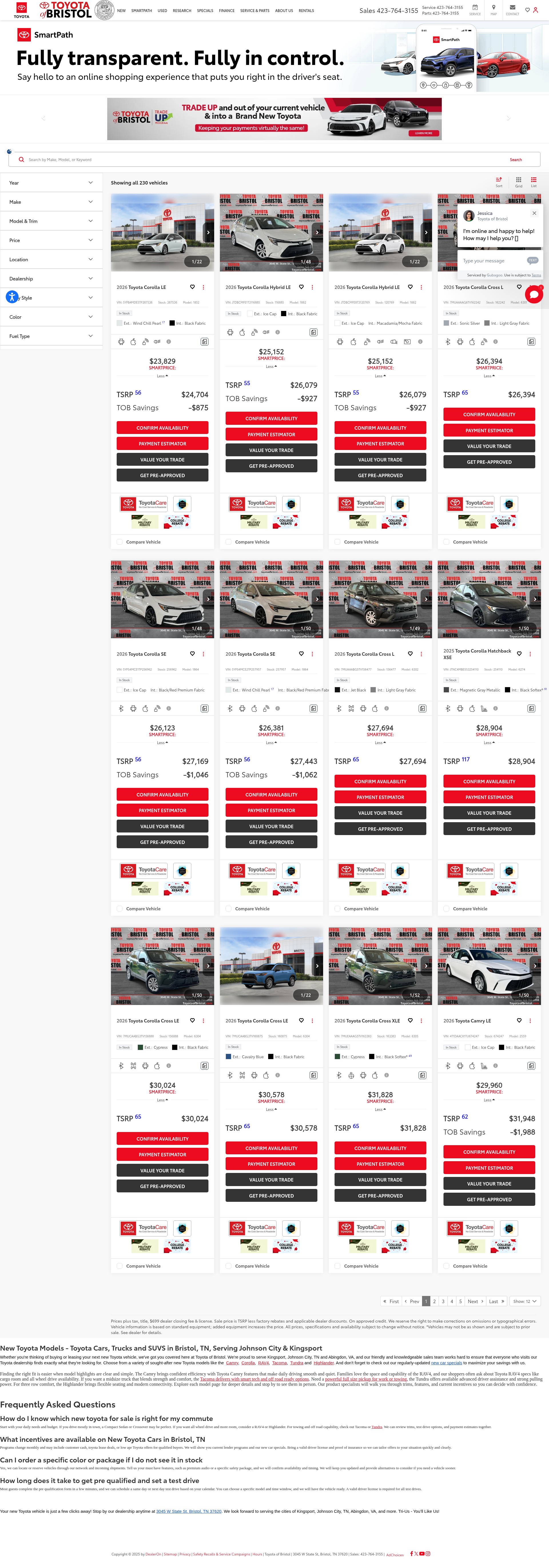 Landing Page