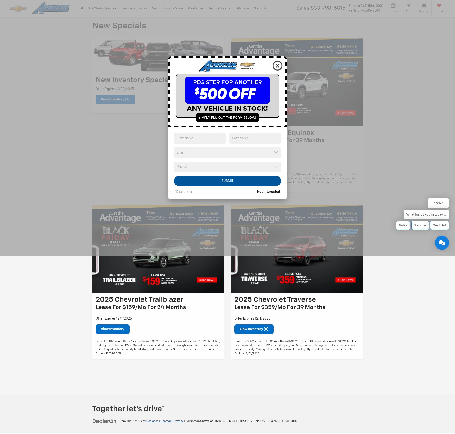 Landing Page