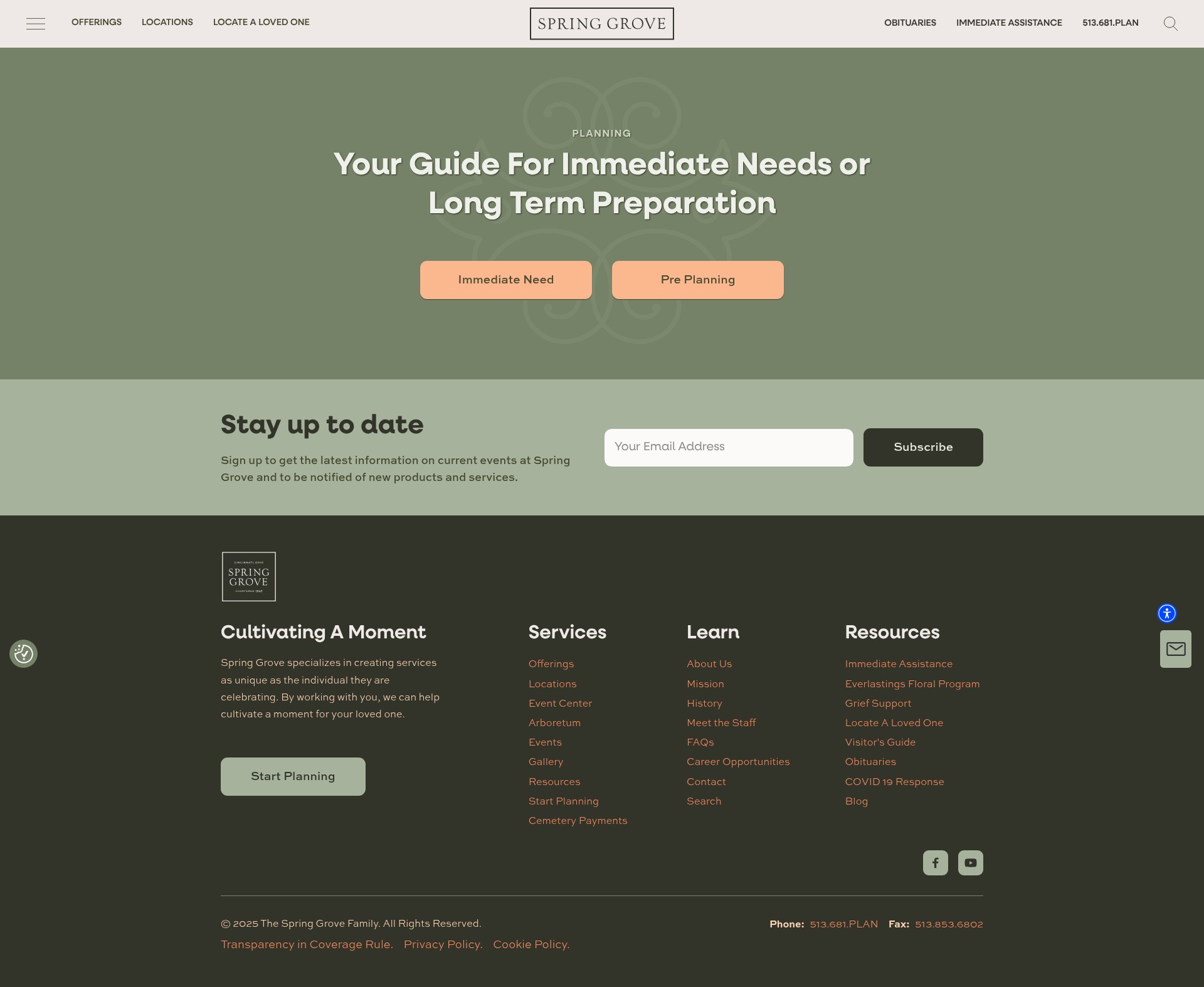 Landing Page