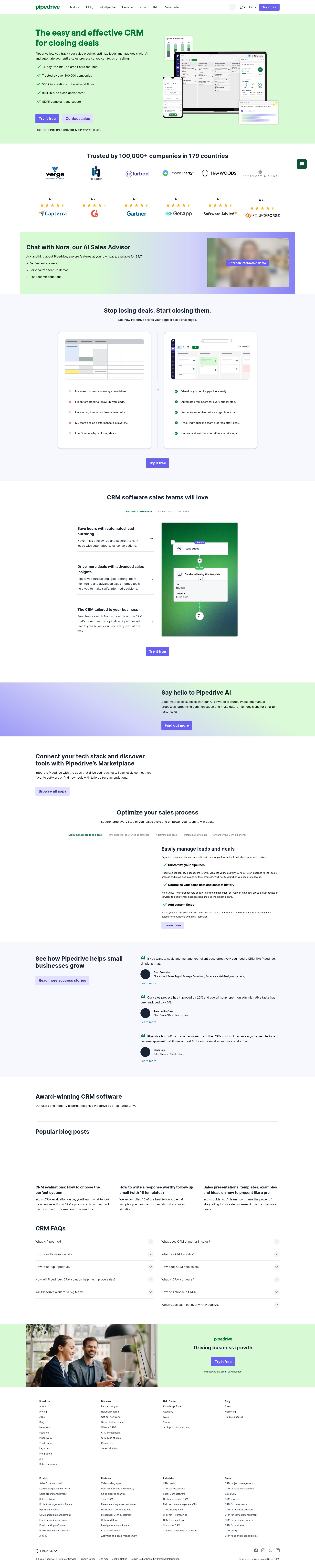 Landing Page