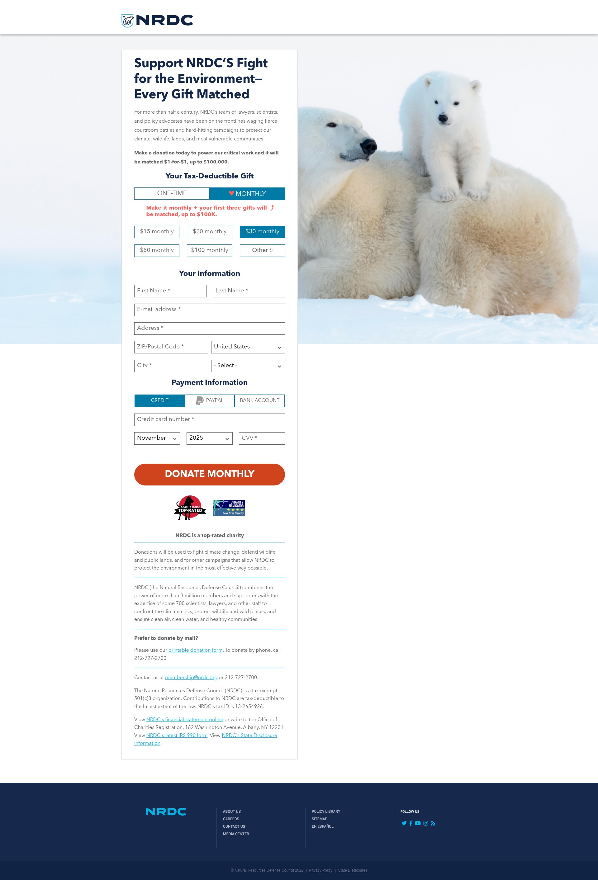 Landing Page