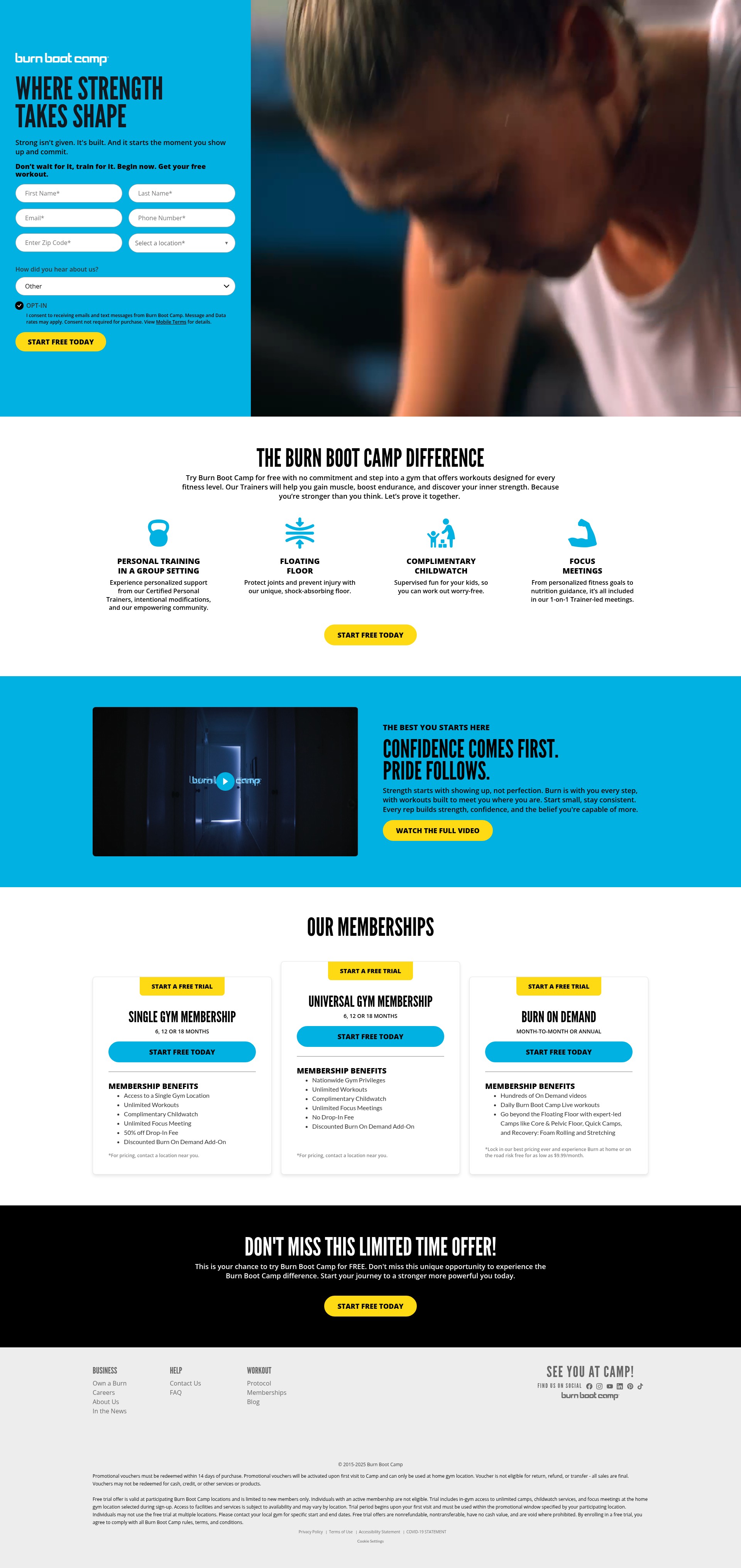 Landing Page