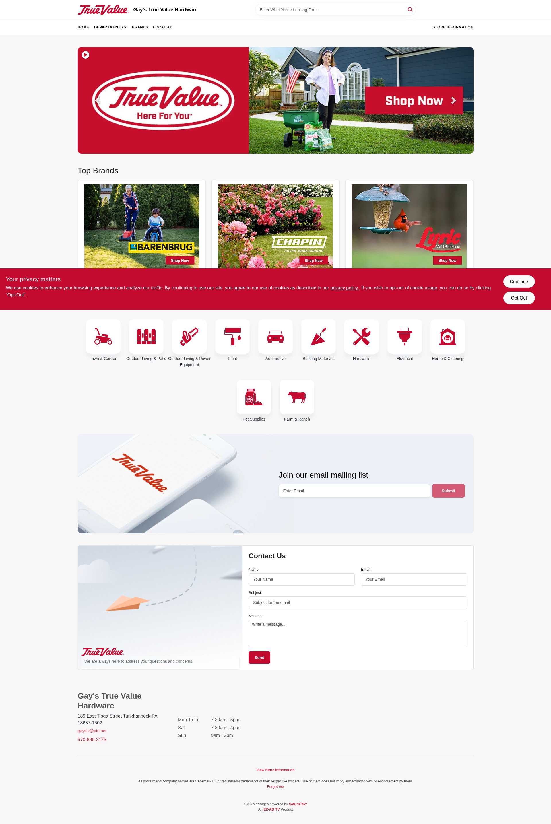 Landing Page