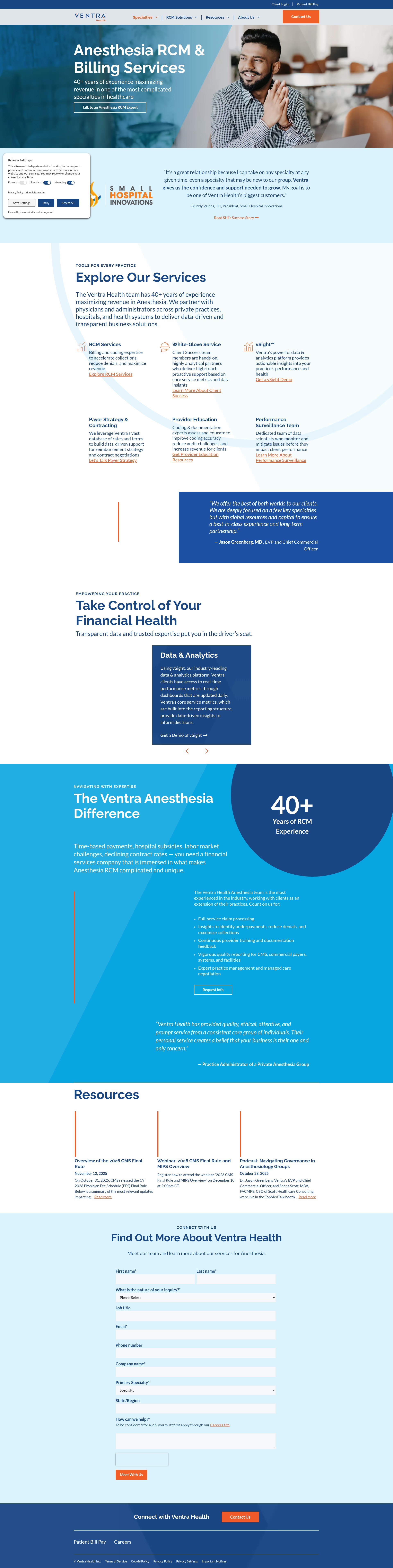 Landing Page