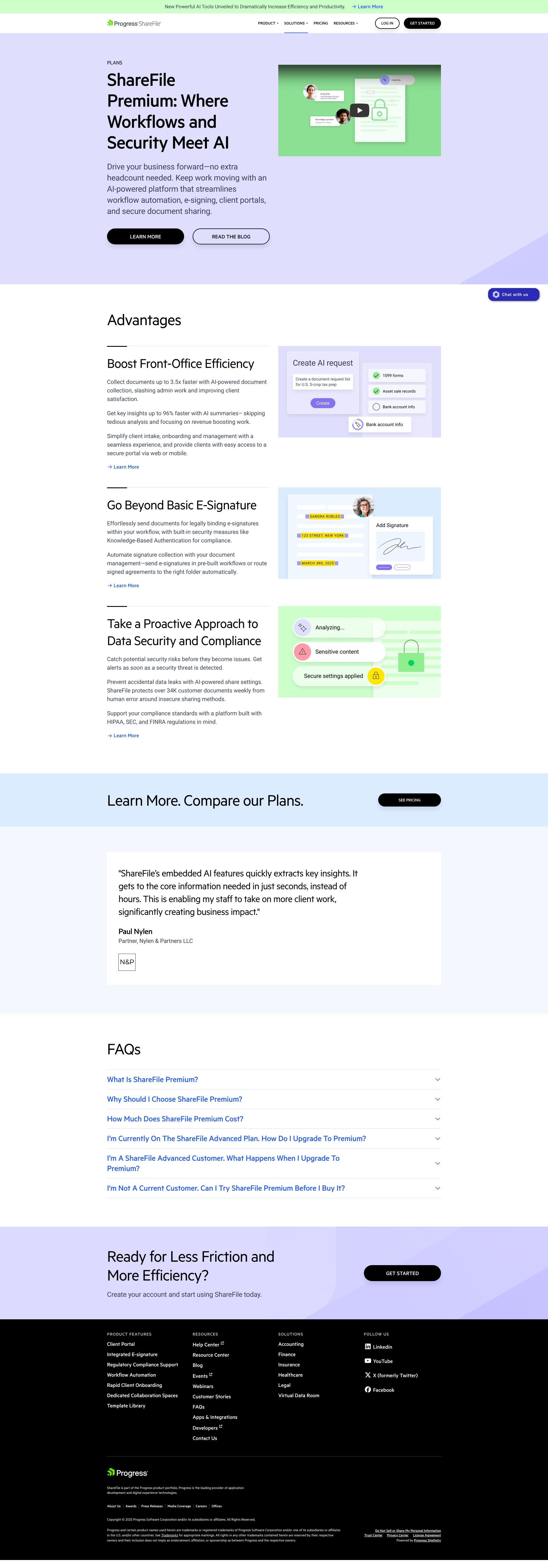 Landing Page