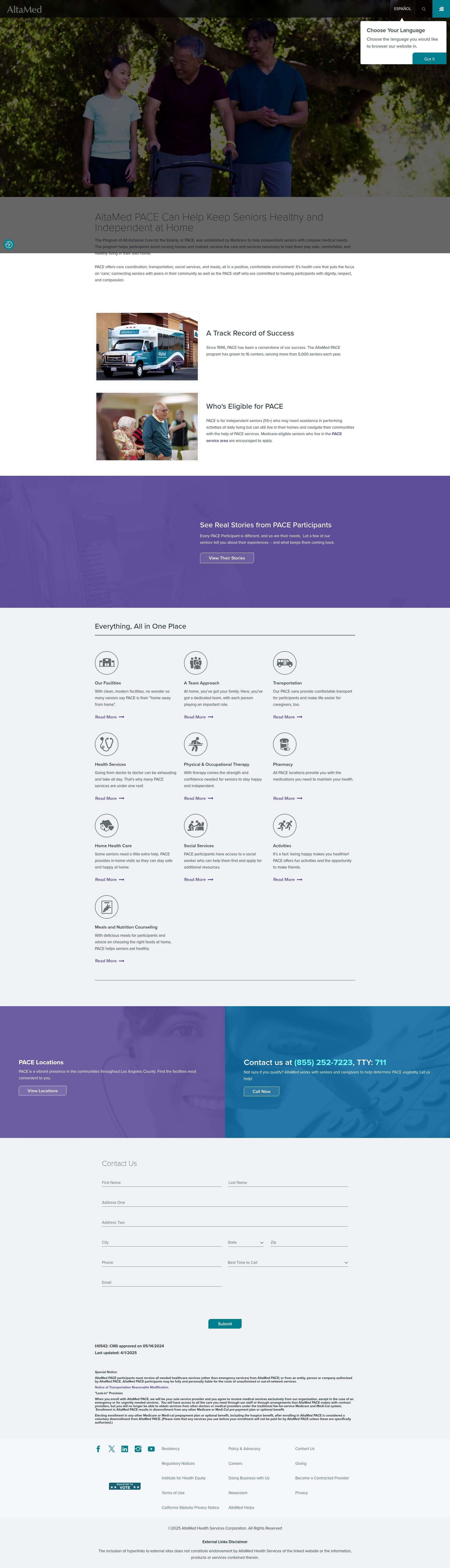 Landing Page