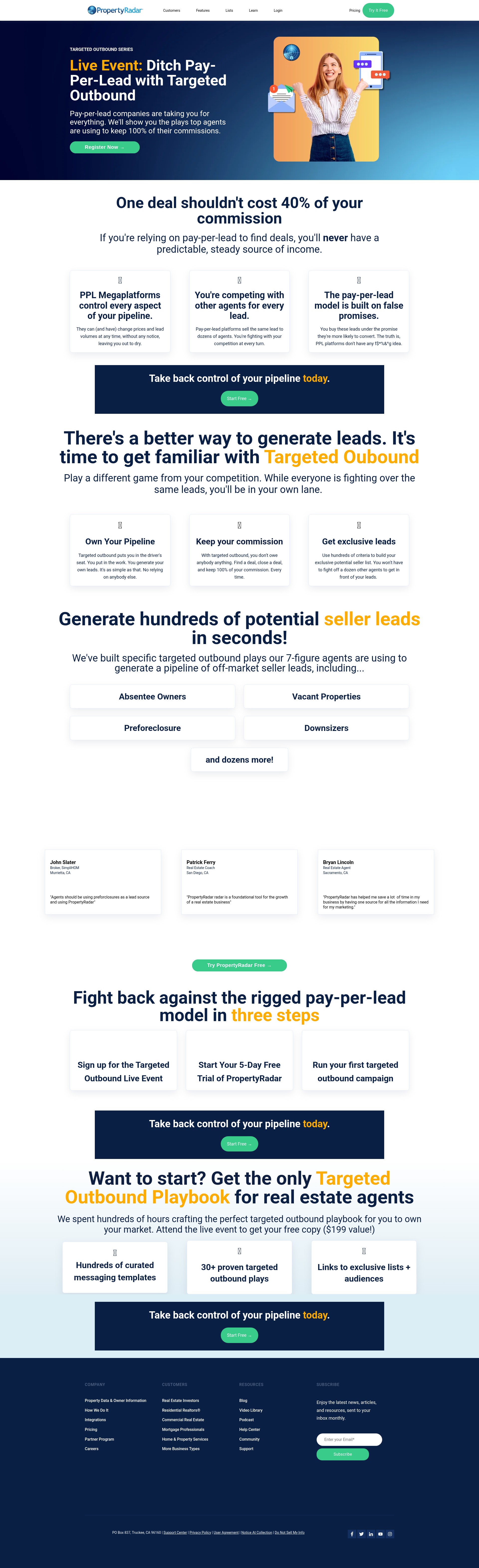 Landing Page