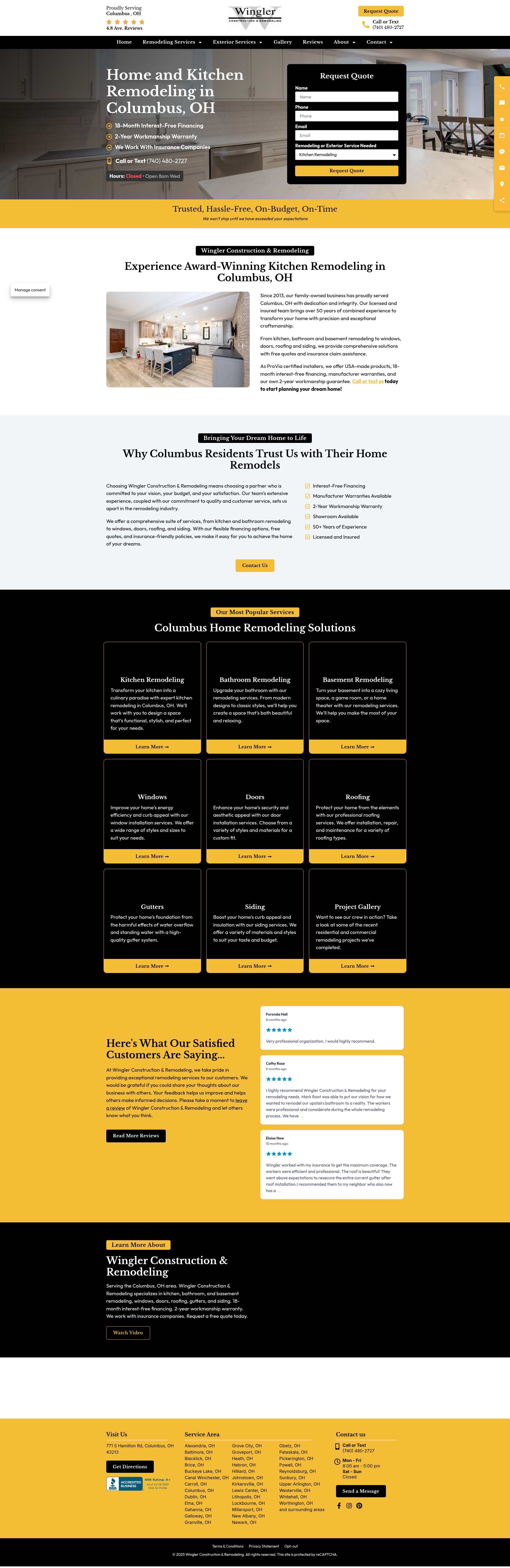 Landing Page
