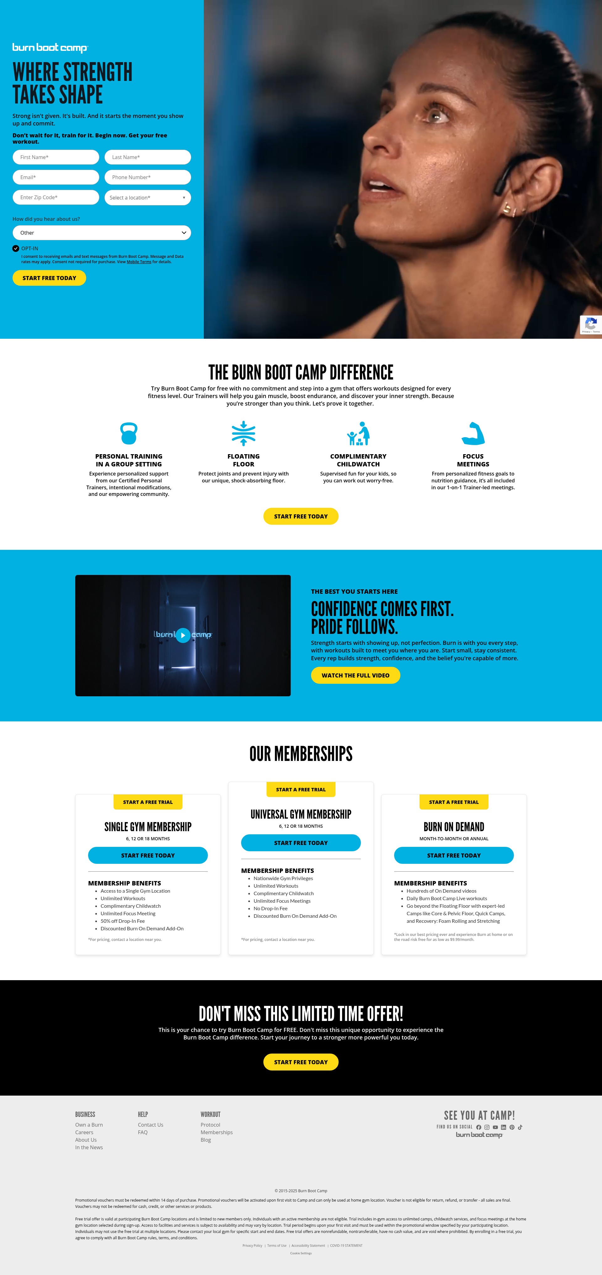 Landing Page