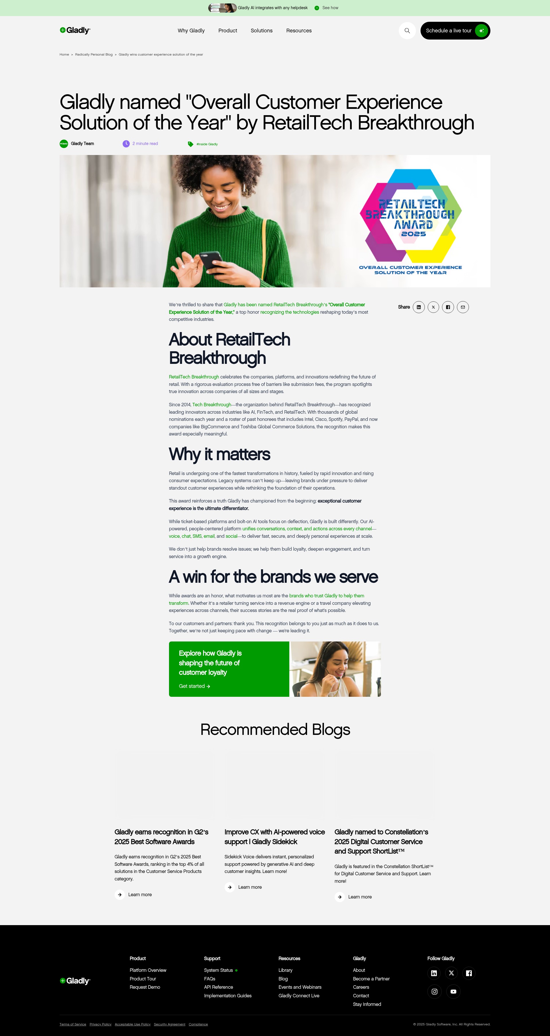 Landing Page