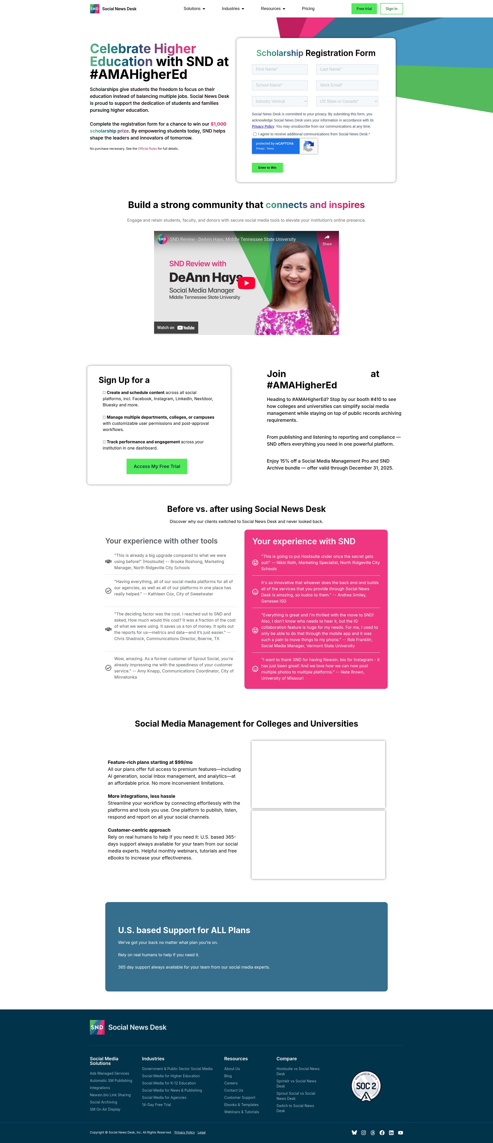 Landing Page