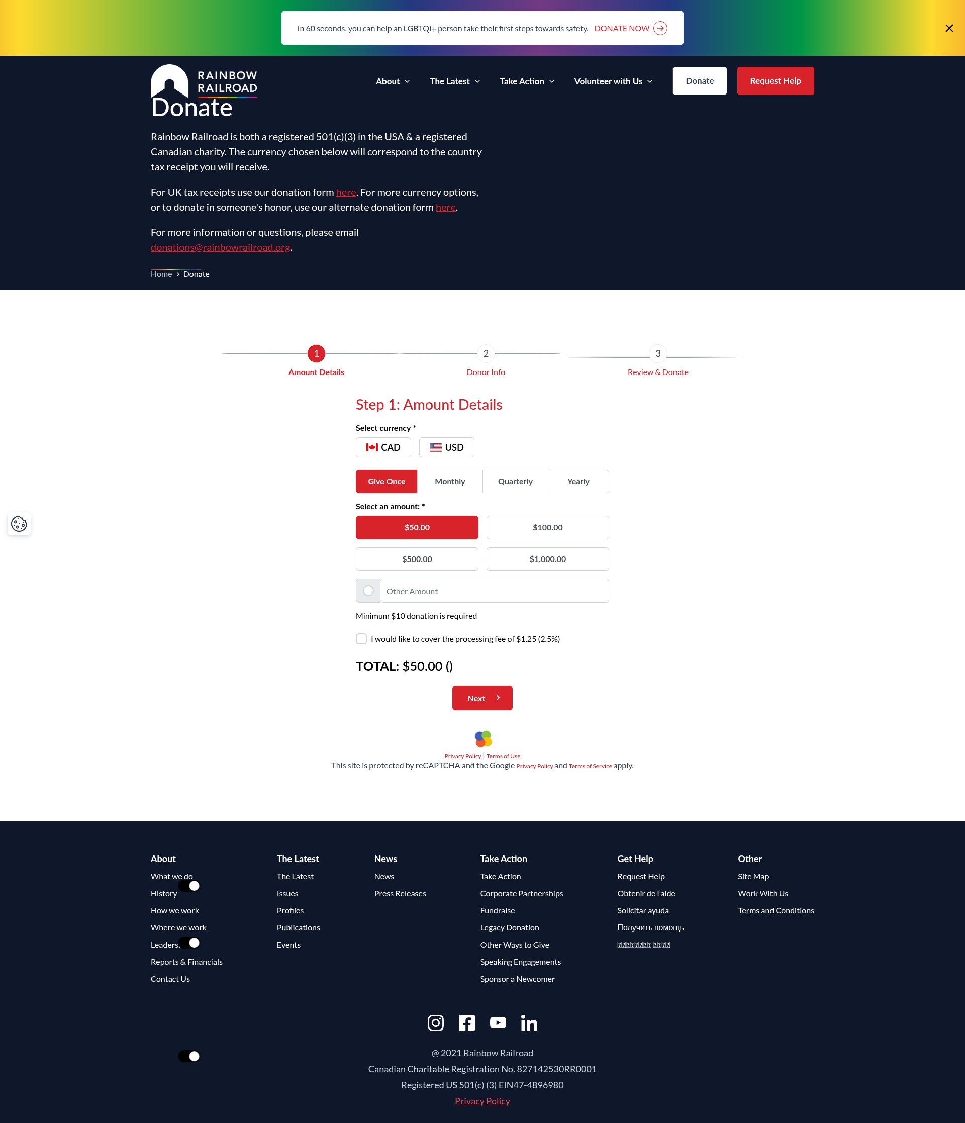 Landing Page