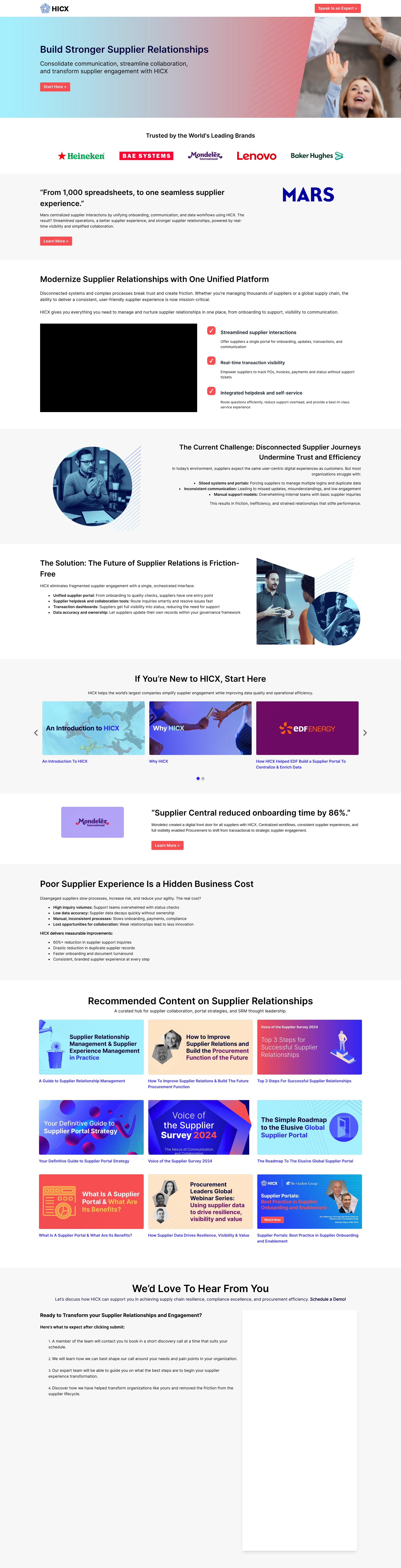 Landing Page