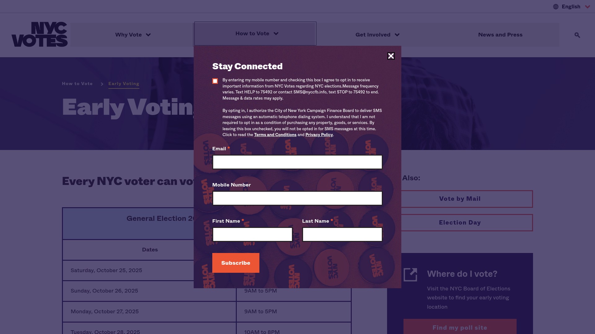 Landing Page