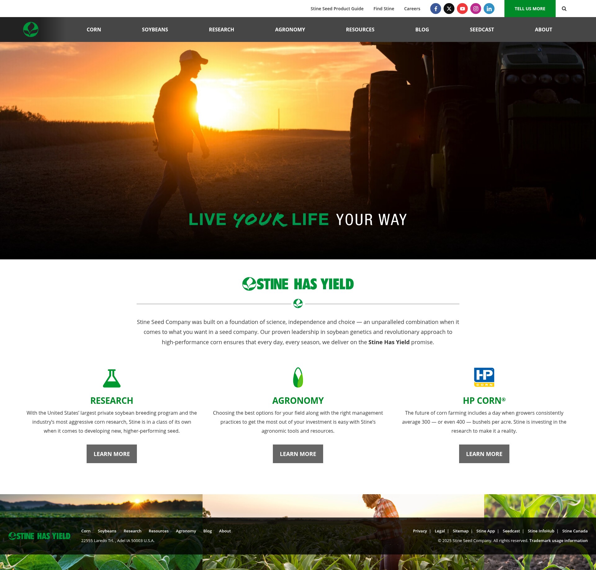 Landing Page