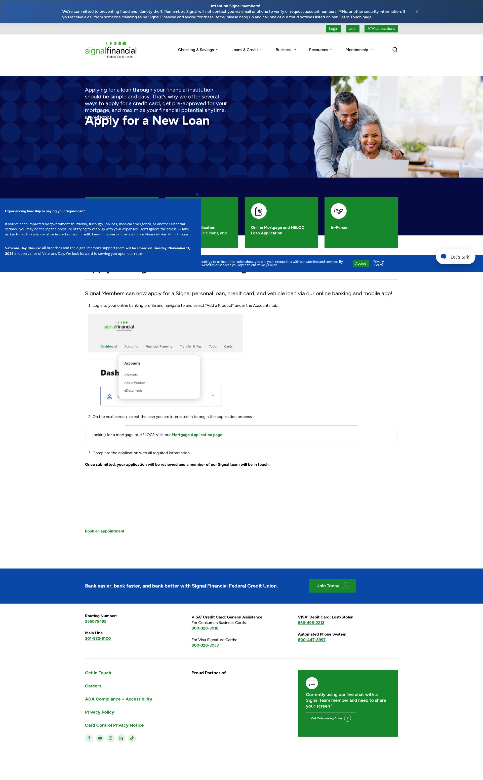 Landing Page