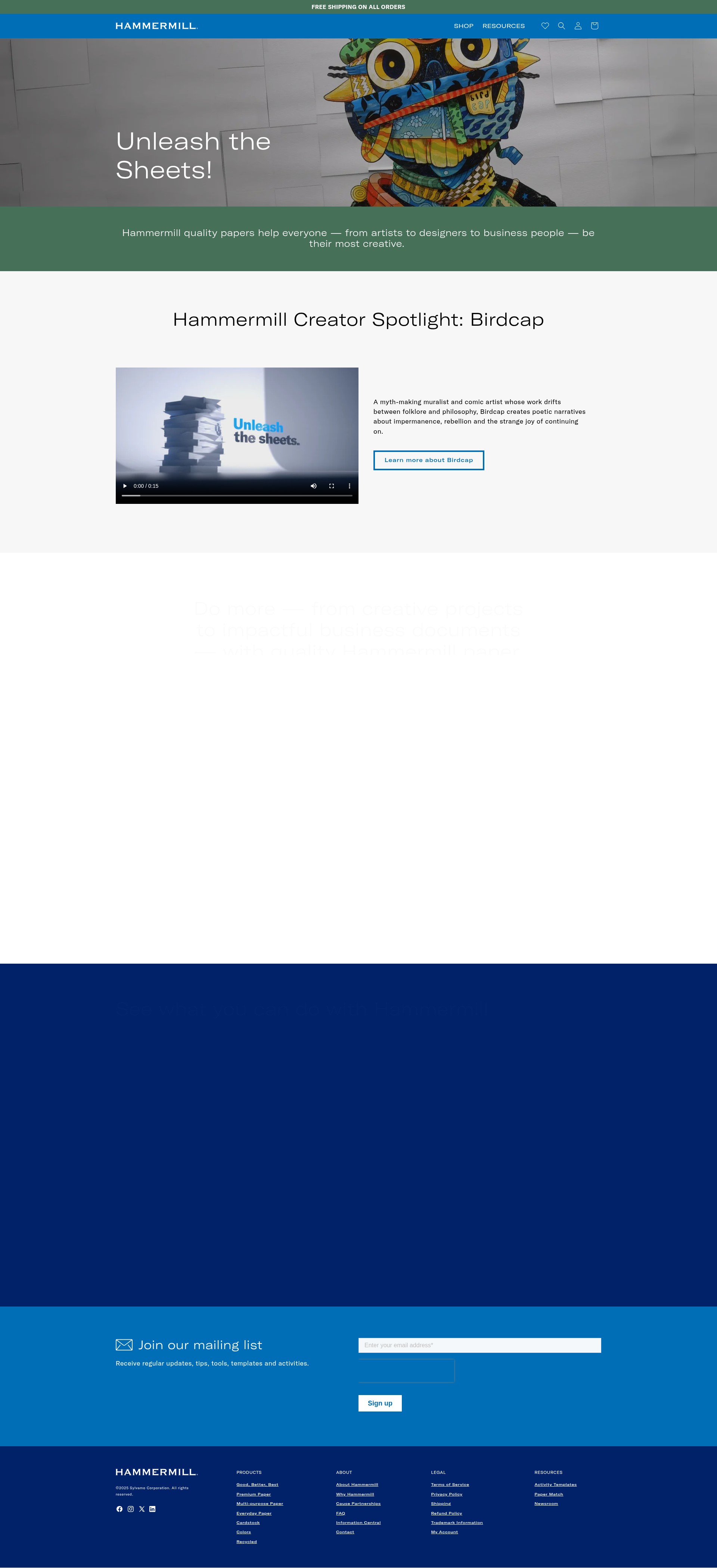 Landing Page