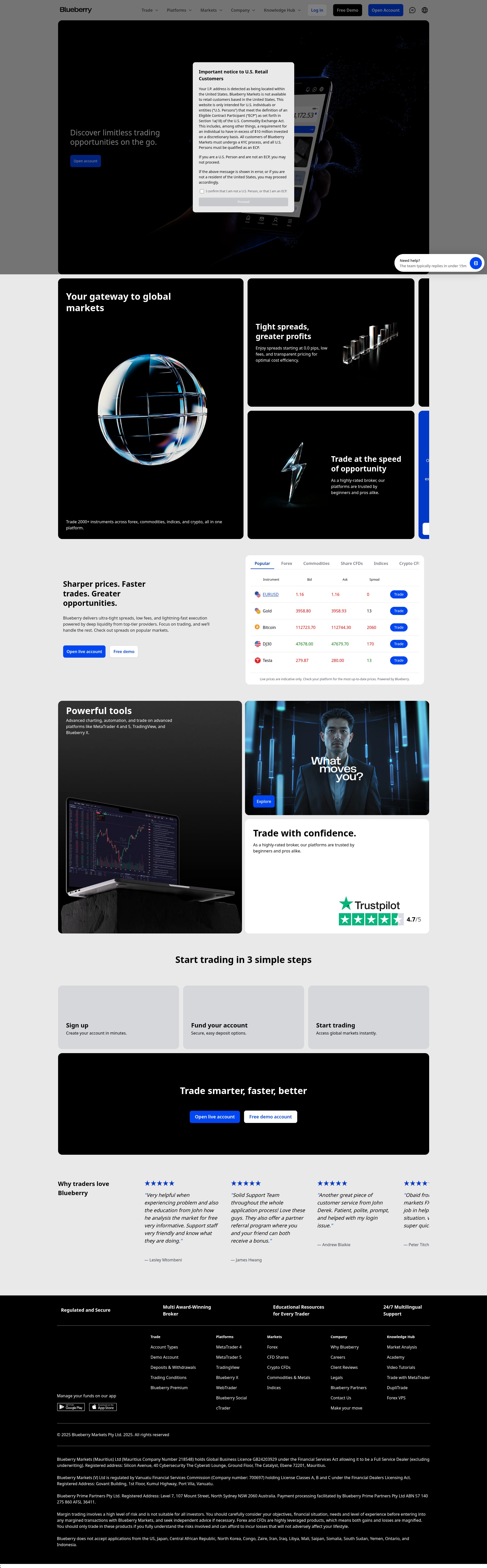 Landing Page