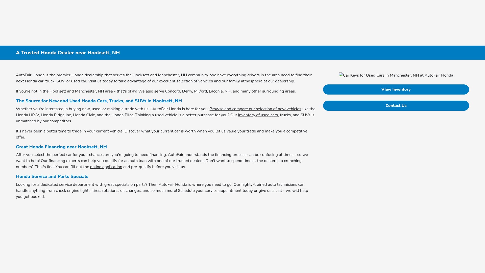 Landing Page