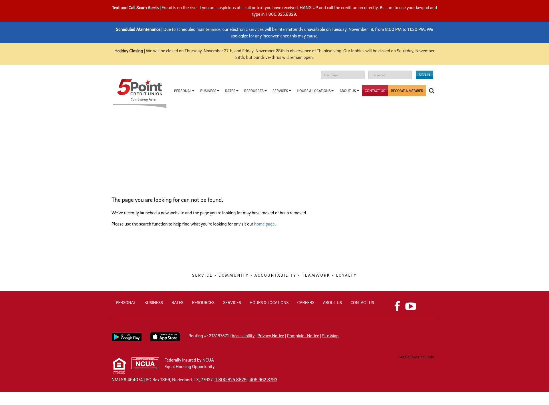 Landing Page