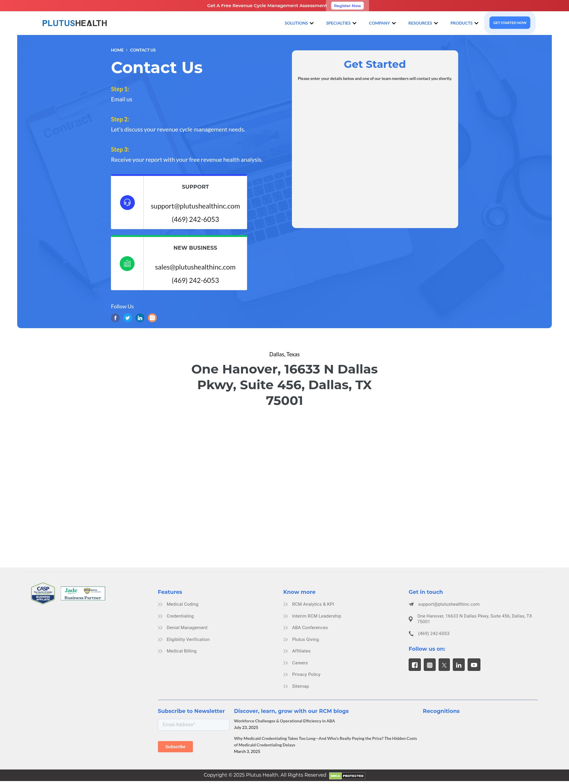 Landing Page