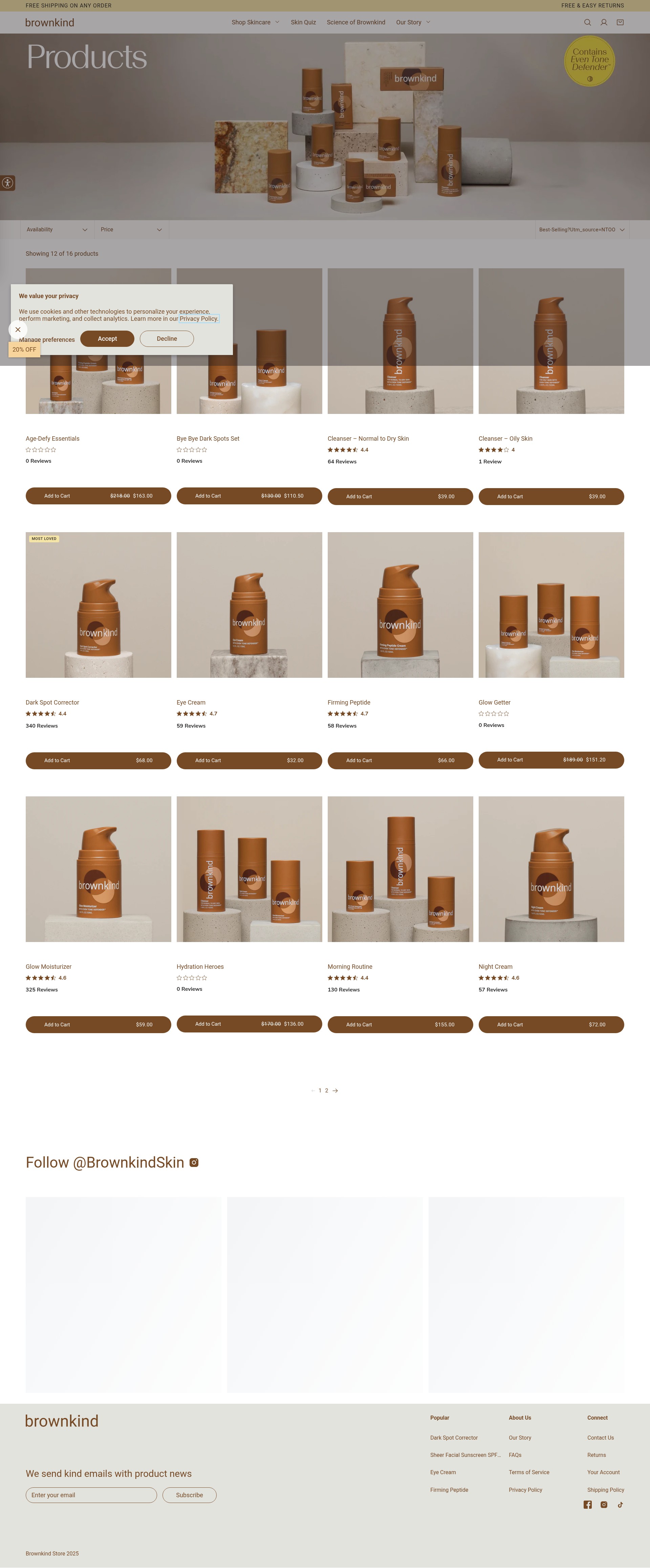 Landing Page